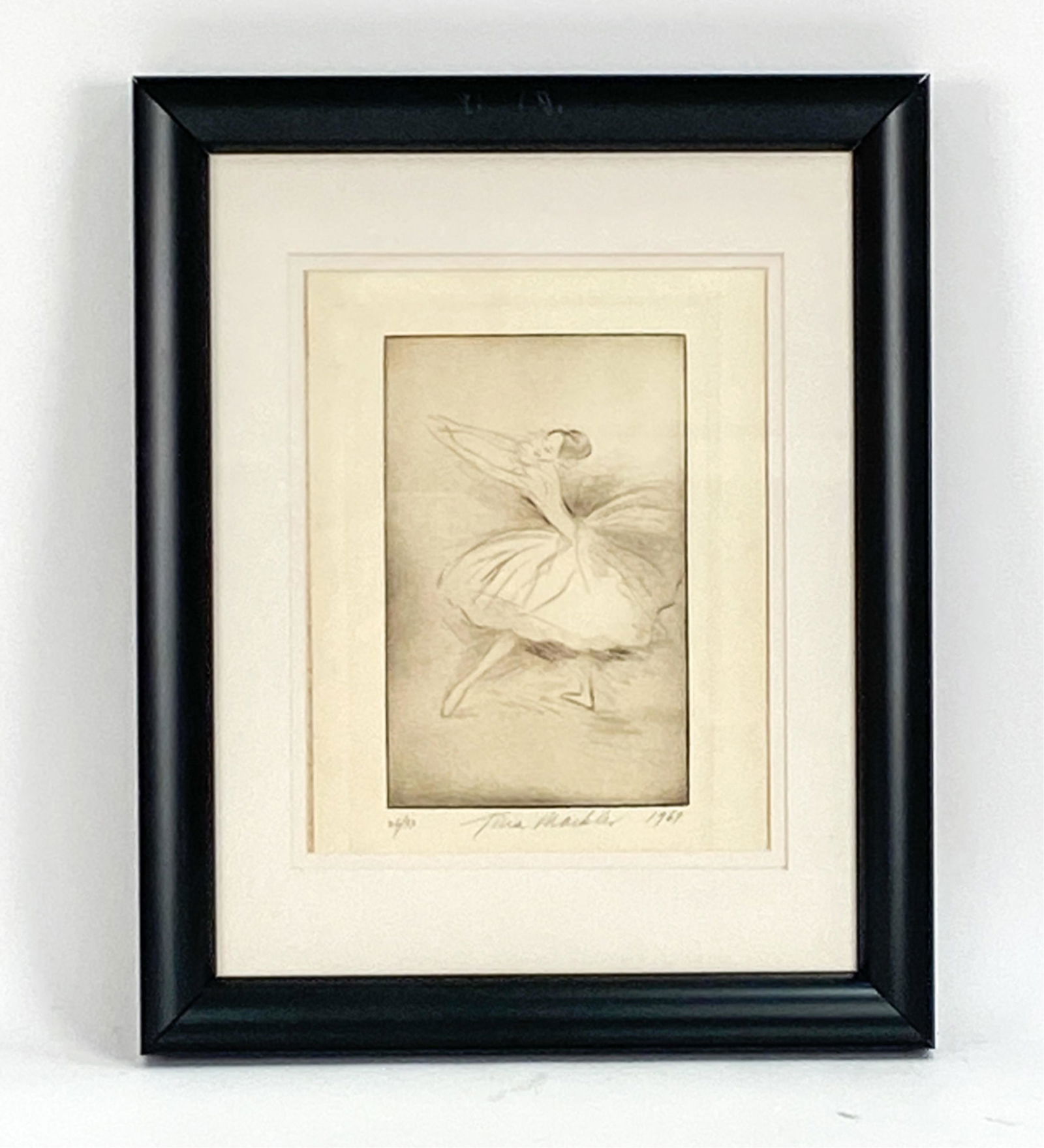 TINA MOCKLER BALLERINA LITHOGRAPH (1 of 6)