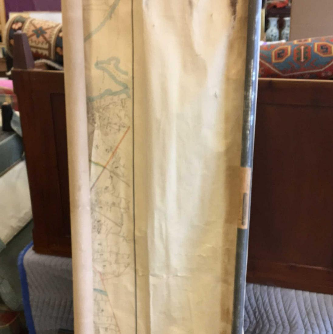 HYDE & CO. WESTCHESTER COUNTY WALL MAP 1900 (1 of 11)