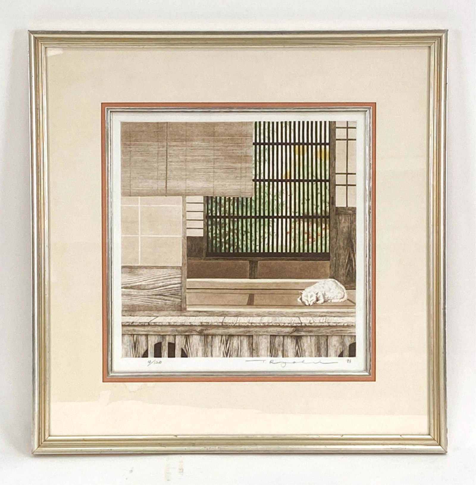 TANAKA RYOHEI, JAPANESE (B. 1933) COLOR ETCHING (1 of 10)