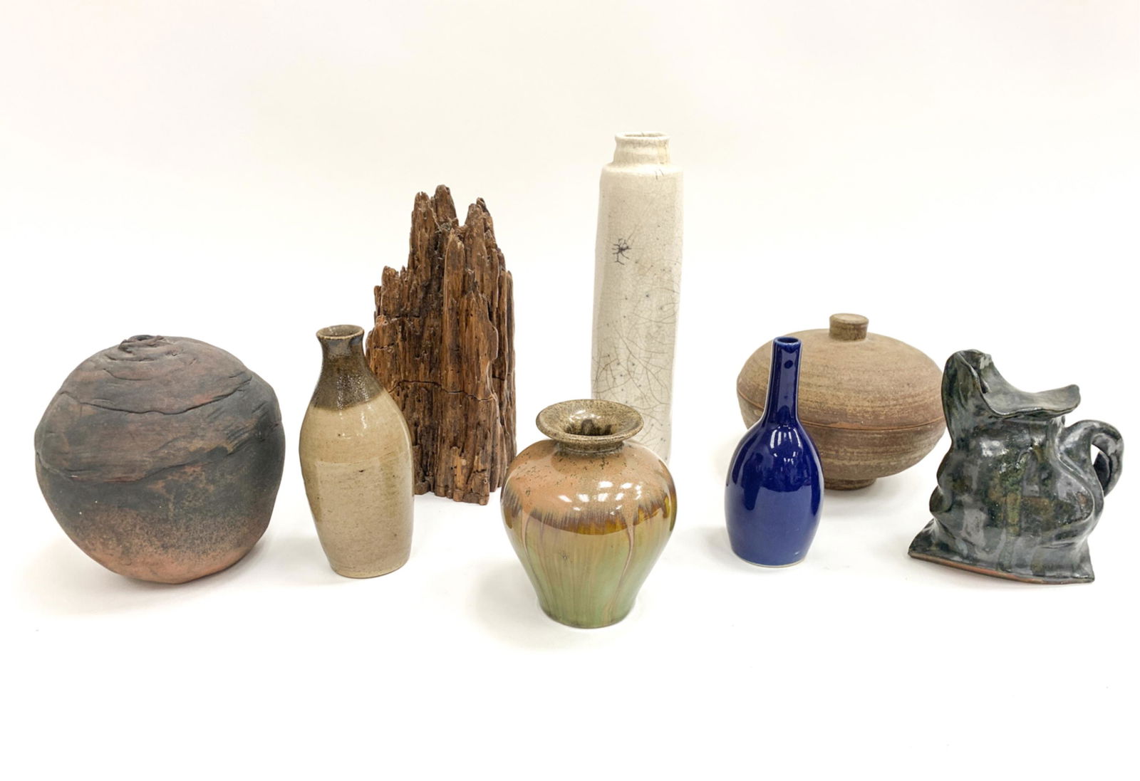 GROUPING OF 20TH C. ART POTTERY (1 of 19)