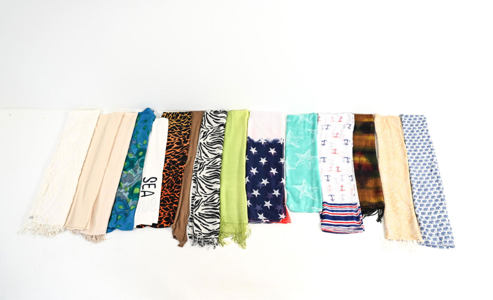 GROUPING OF SCARVES & SHAWLS INCL. CASHMERE (1 of 20)