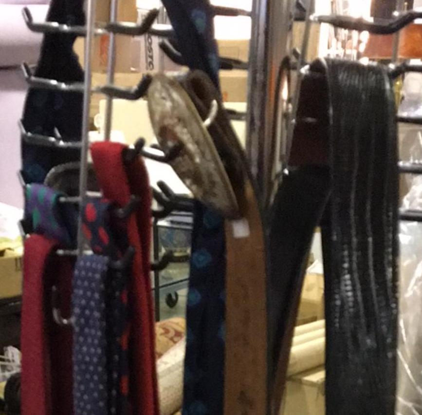 GROUP OF MEN'S TIES & BELTS INC. HERMES, TONY LAMA (1 of 14)