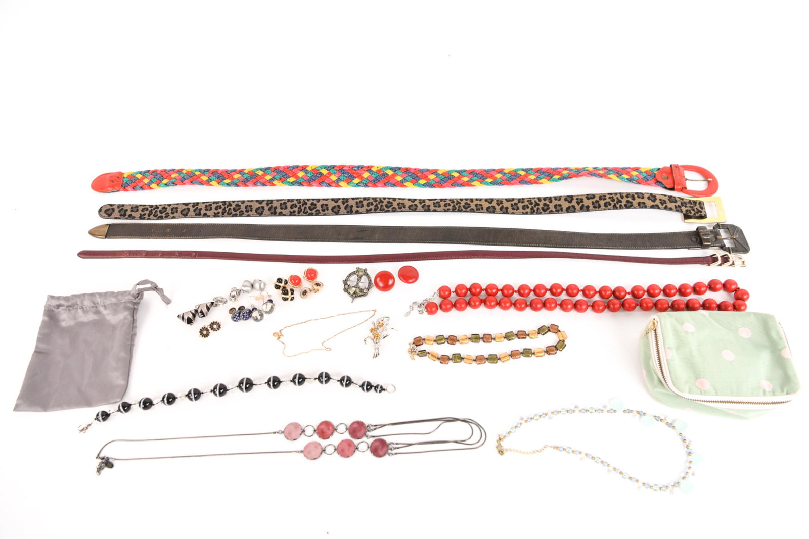 VINTAGE COSTUME JEWELRY & BELTS INC. FENDI, SILVER (1 of 20)