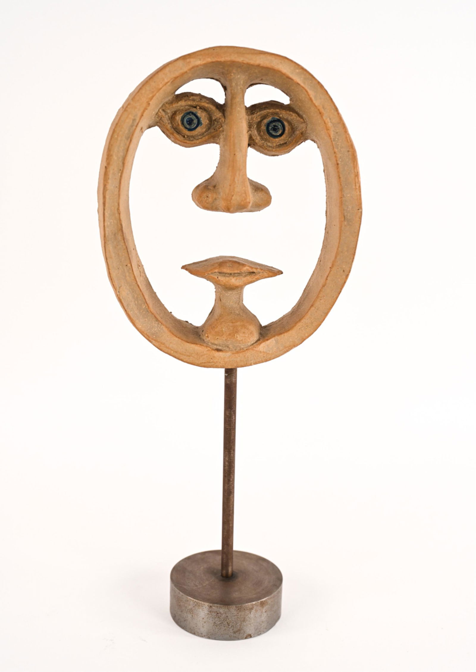 1970'S DAVID GIL BENNINGTON POTTERS HEAD SCULPTURE (1 of 15)