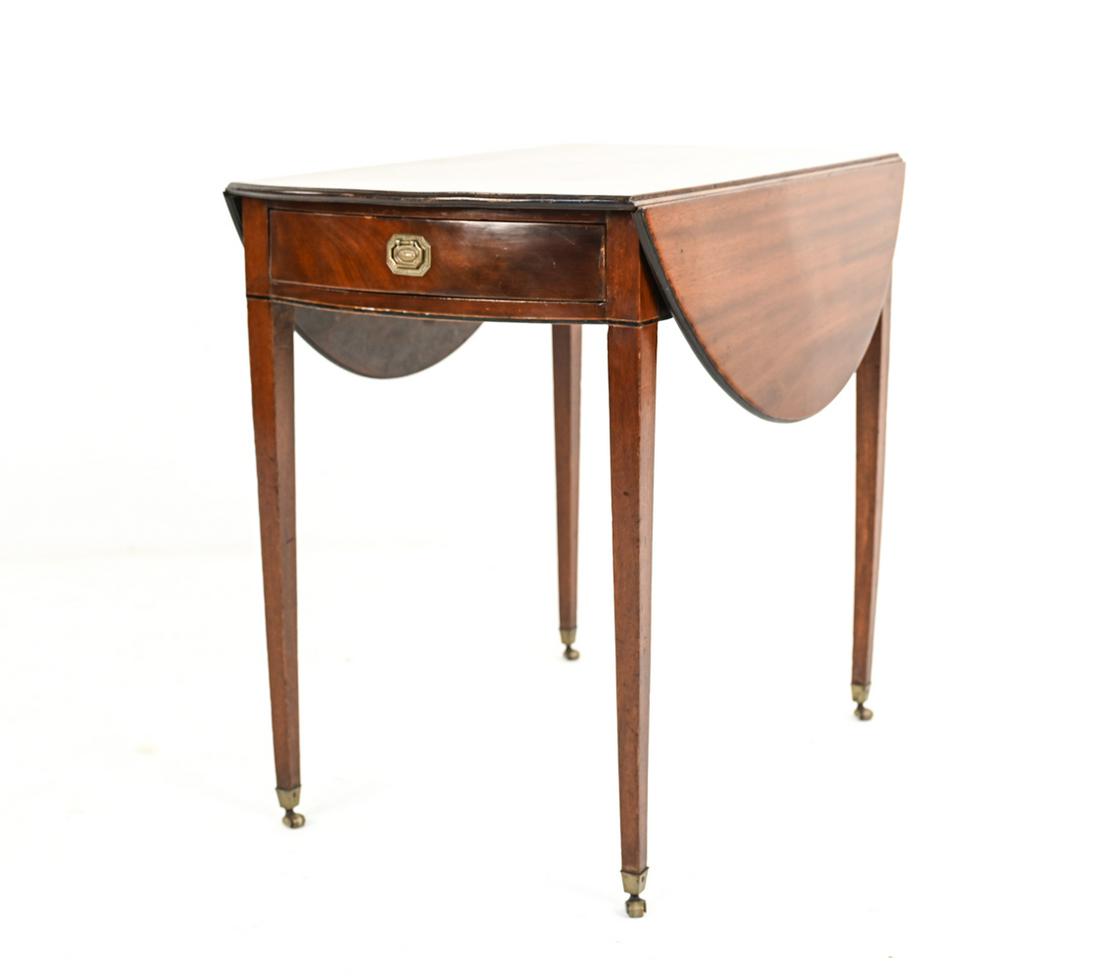ANTIQUE MAHOGANY DROP LEAF SIDE TABLE (1 of 17)