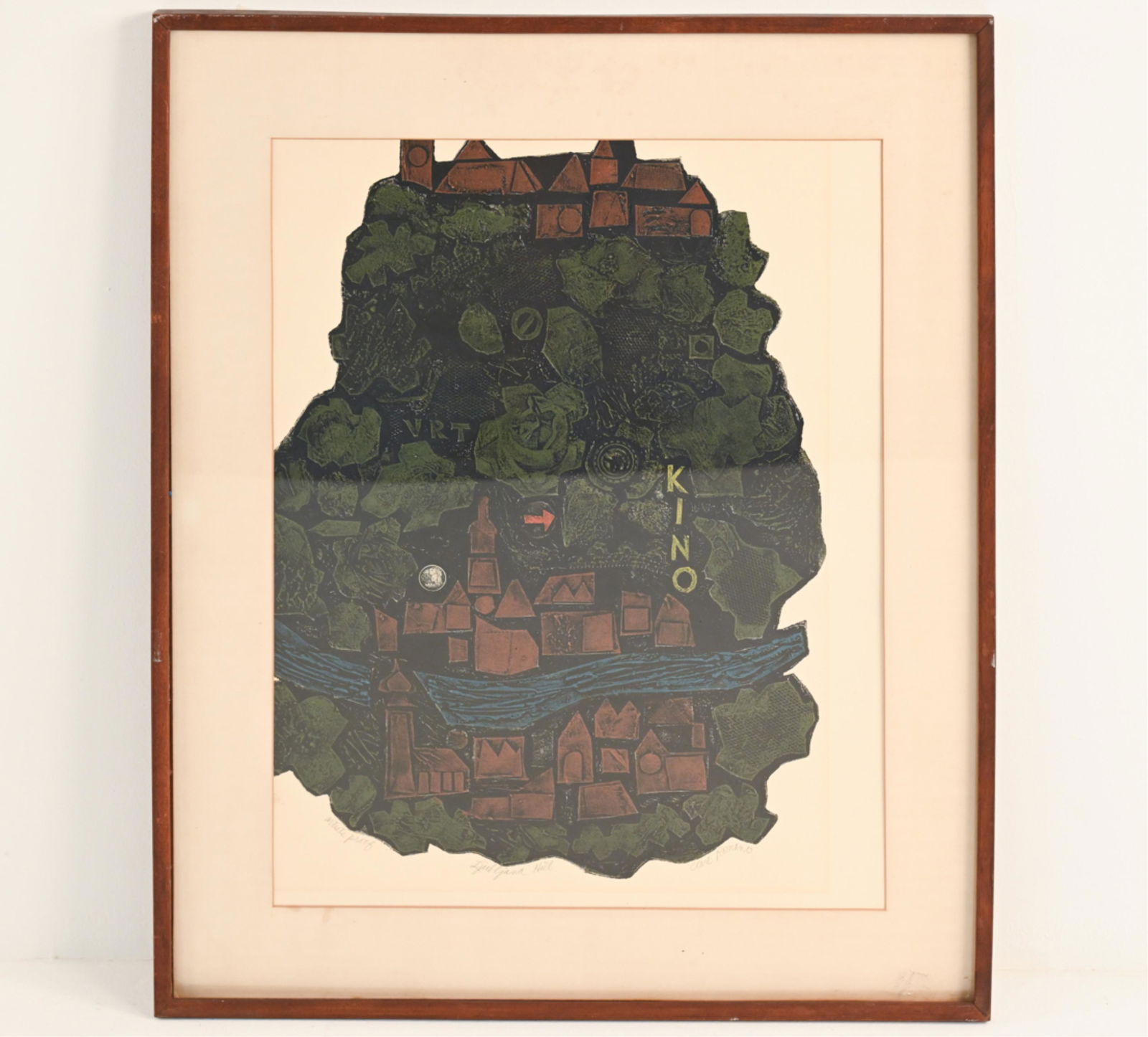 CLARE ROMANO, NY (1922-2017) COLLAGRAPH A/P (1 of 16)