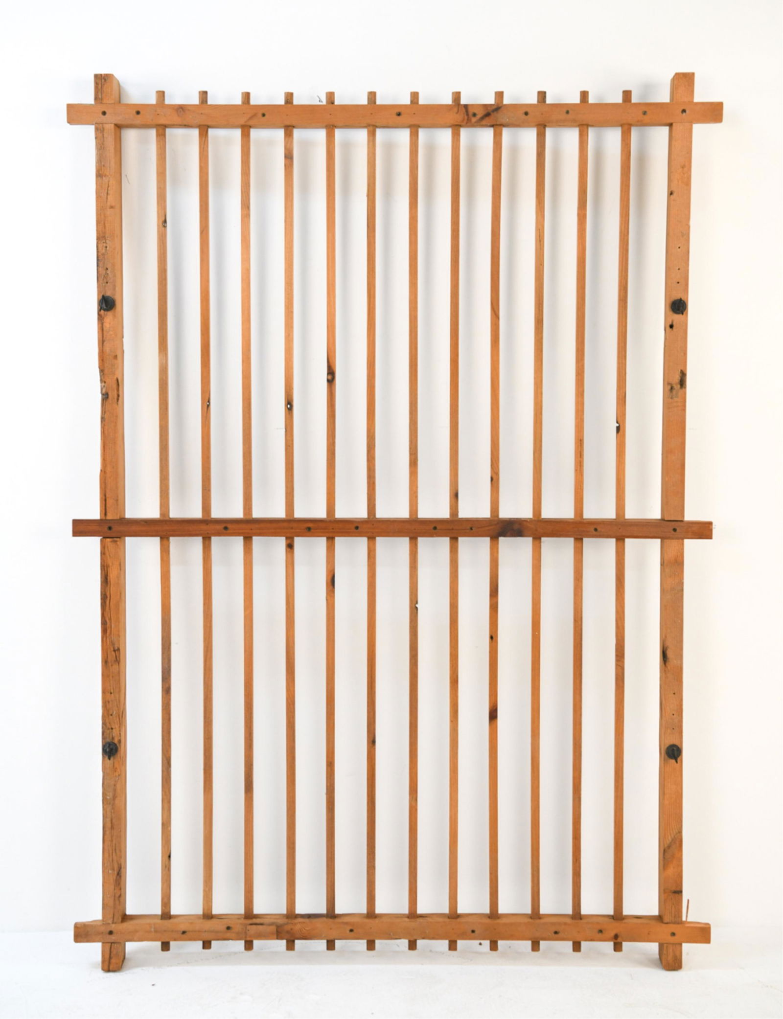 VINTAGE CEILING-MOUNTED HANGING POT RACK (1 of 10)