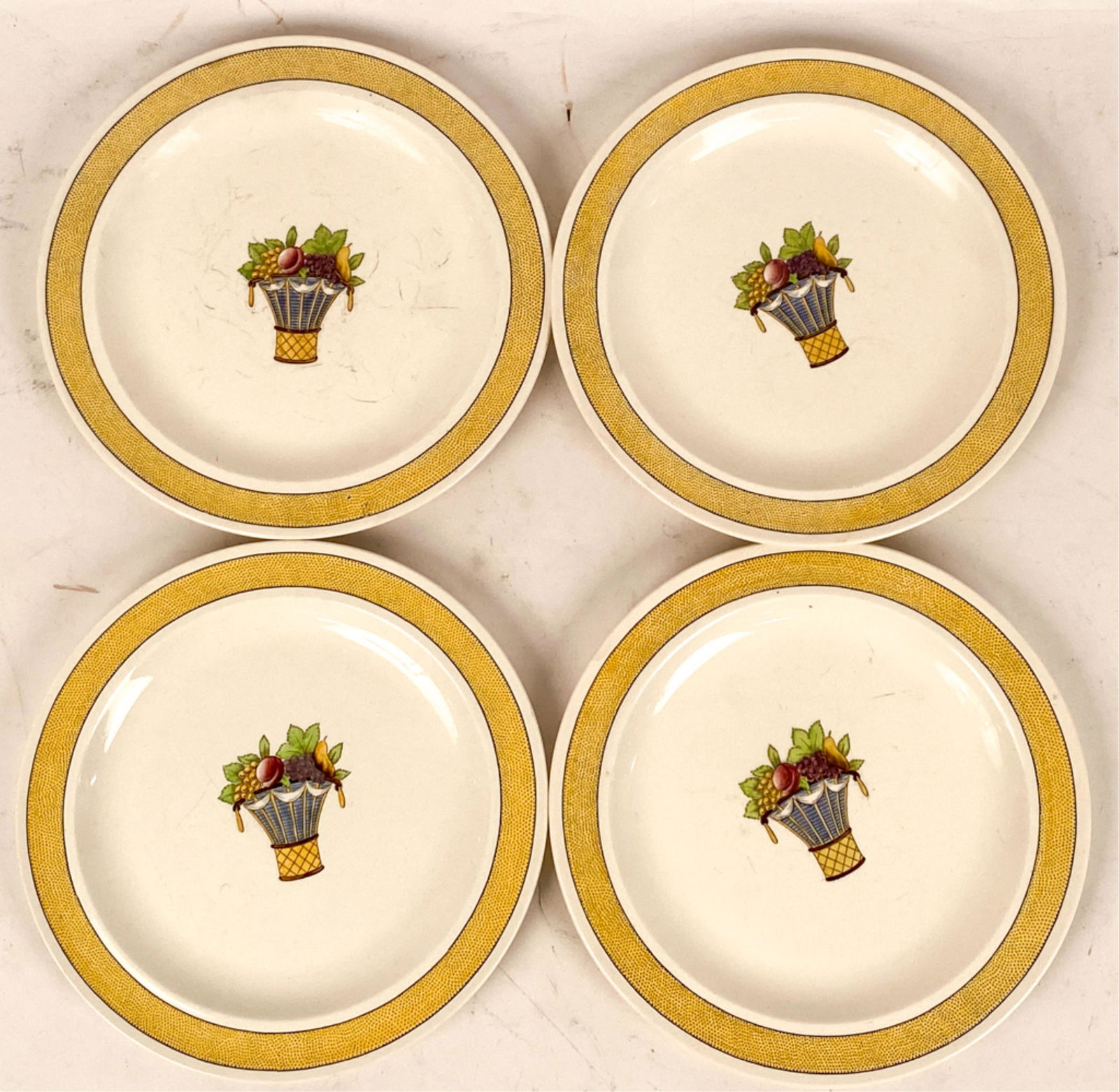 (4) VINTAGE WEDGWOOD DIRECTOIRE LUNCHEON PLATES (1 of 9)
