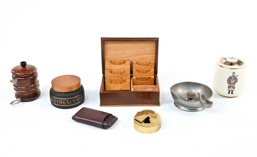 Grouping Of Vintage & Antique Smoking Accessories