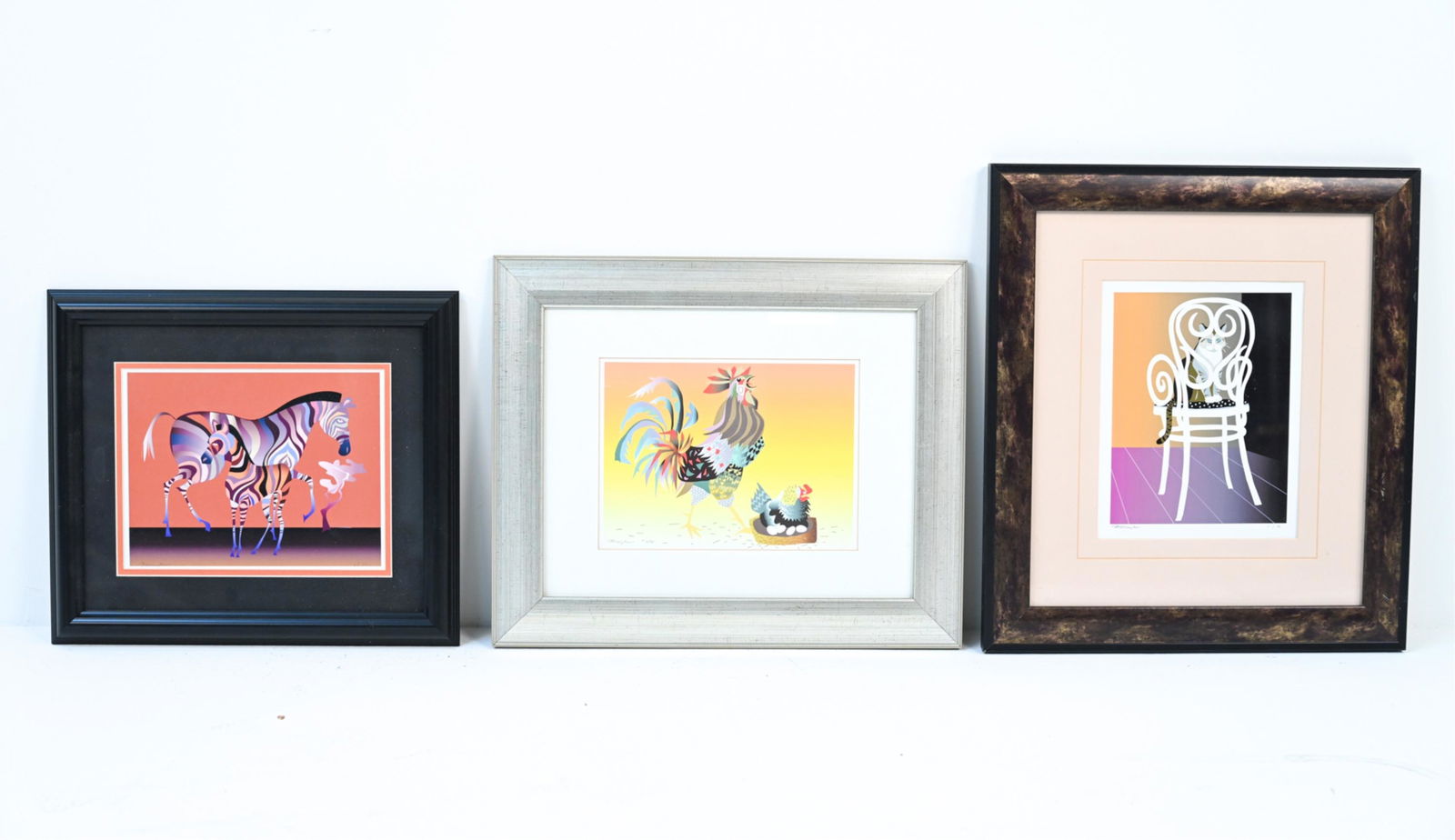 (3) CONTEMPORARY SIGNED NUMBERED PRINTS (1 of 10)