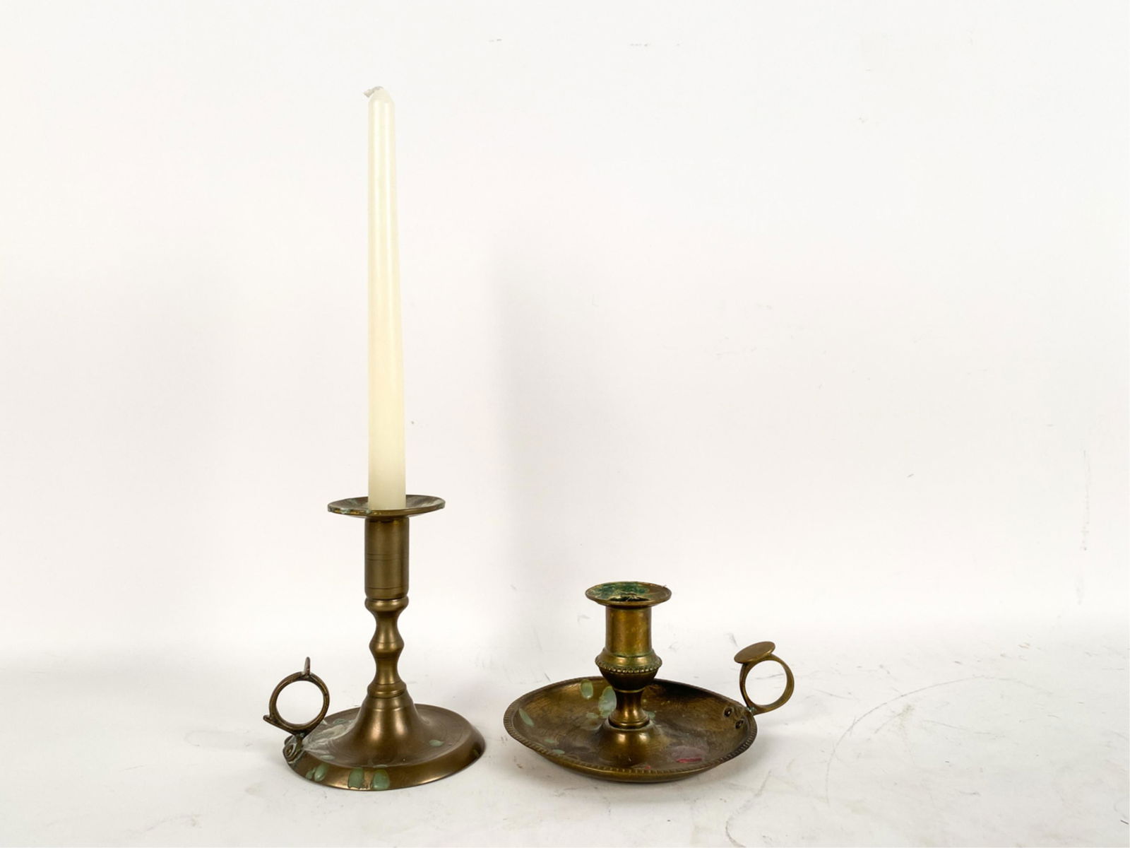BRASS CANDLE HOLDERS (1 of 13)