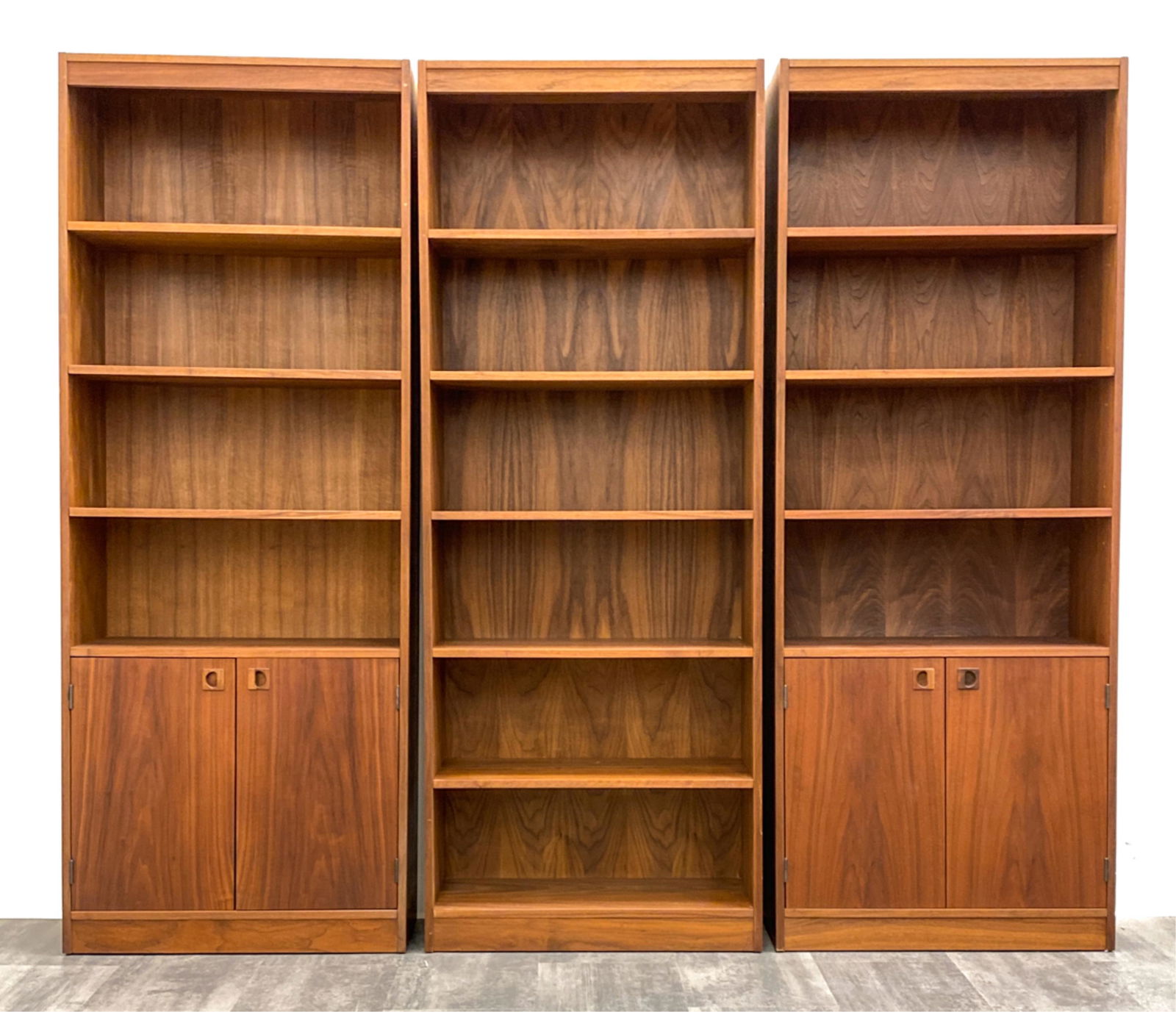 (3) DANISH TEAK BOOKCASES (1 of 17)
