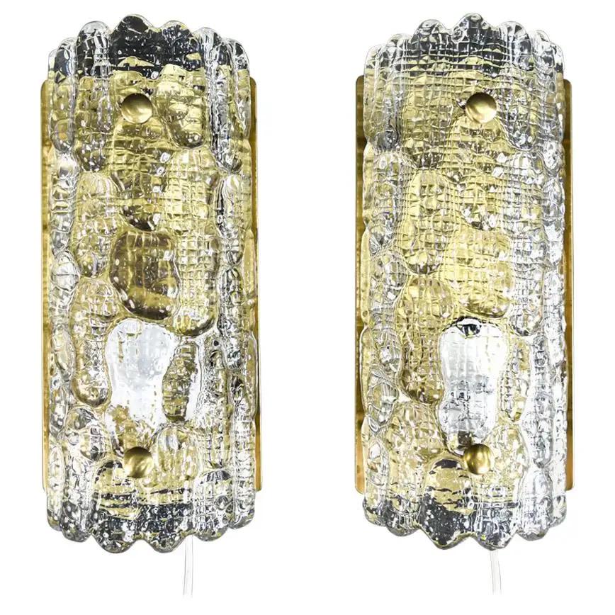 PAIR OF CARL FAGERLUND FOR ORREFORS SCONCES (1 of 13)