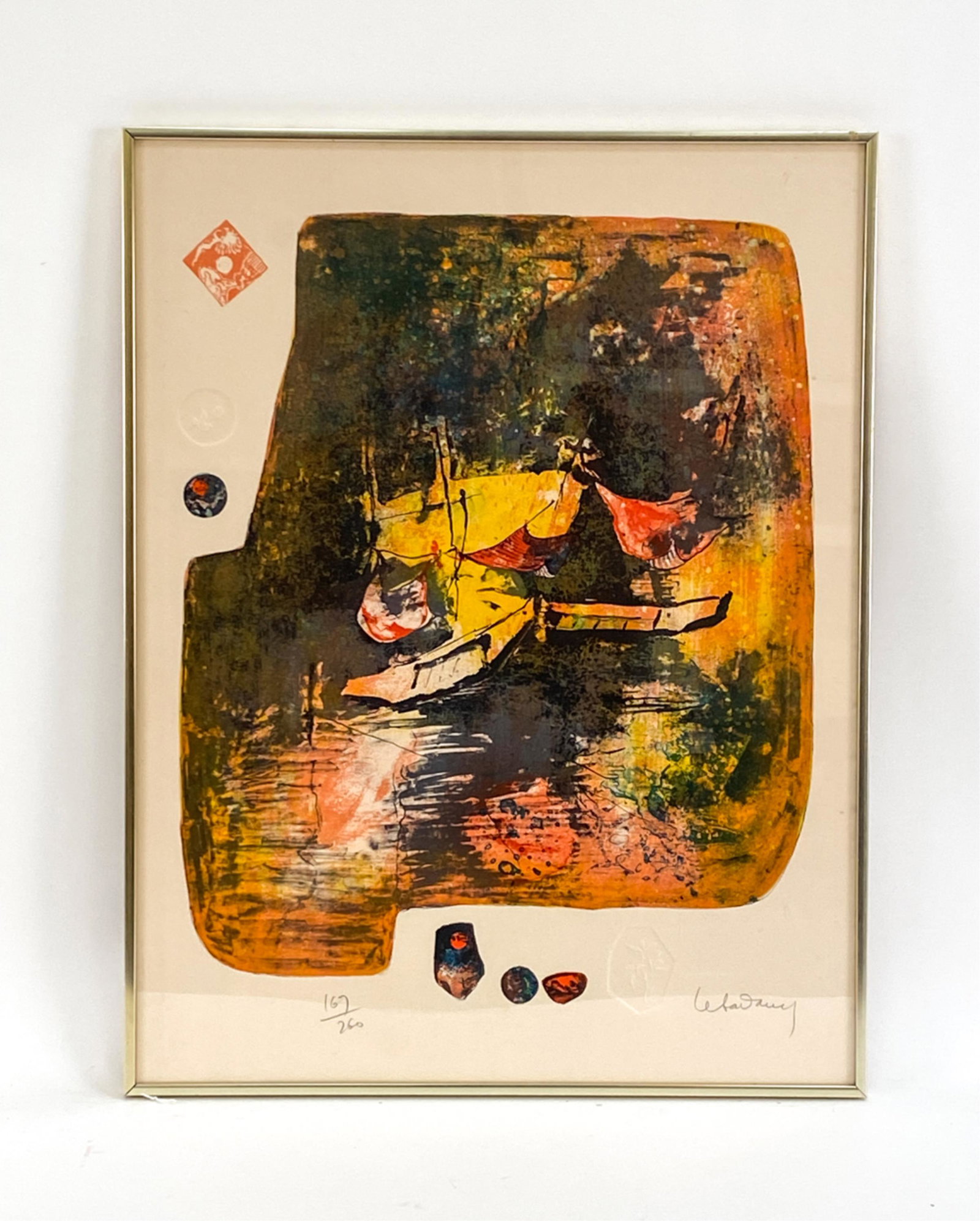 HOI LEBADANG, VIETNAM (1922-2015) COLOR LITHOGRAPH (1 of 7)