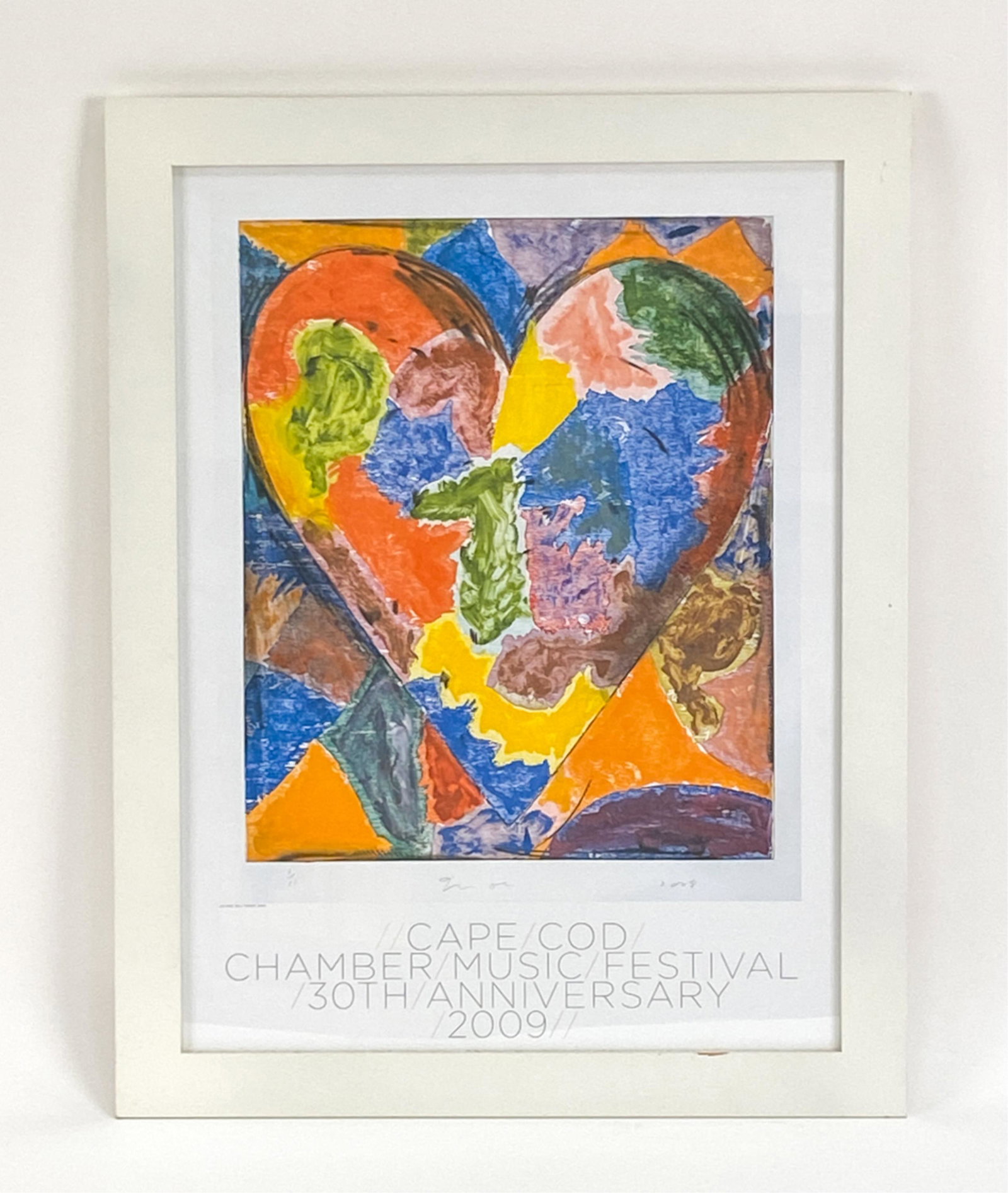 JIM DINE "BELL TOWER" EXHIBITION POSTER 2009 (1 of 7)