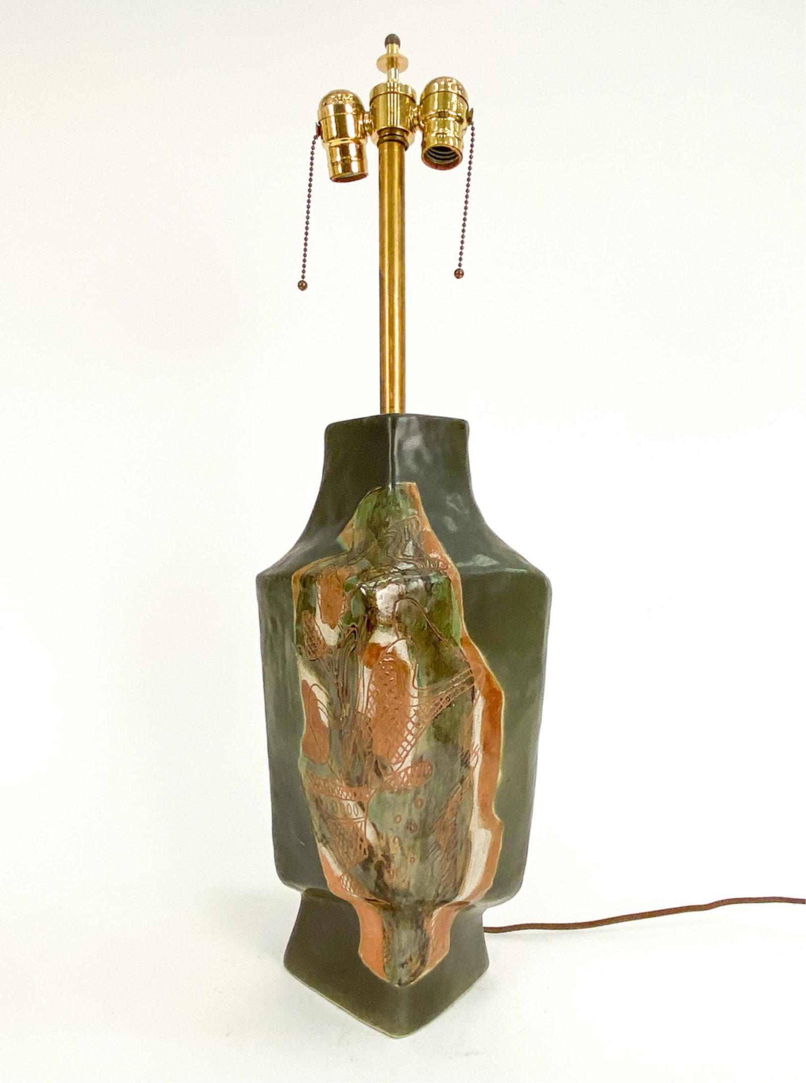 MARIANNA VON ALLESCH CERAMIC TABLE LAMP C.1950 (1 of 9)