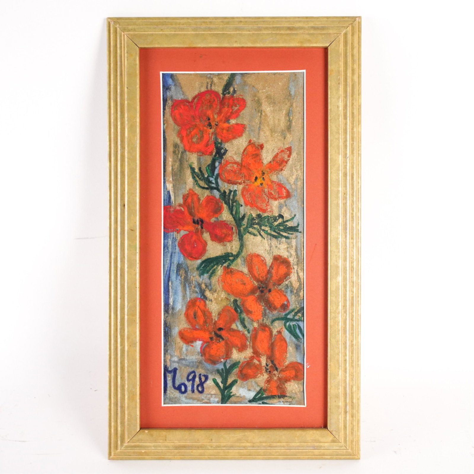 MODERN OIL PASTEL INITIALED, DATED '98 (1 of 6)