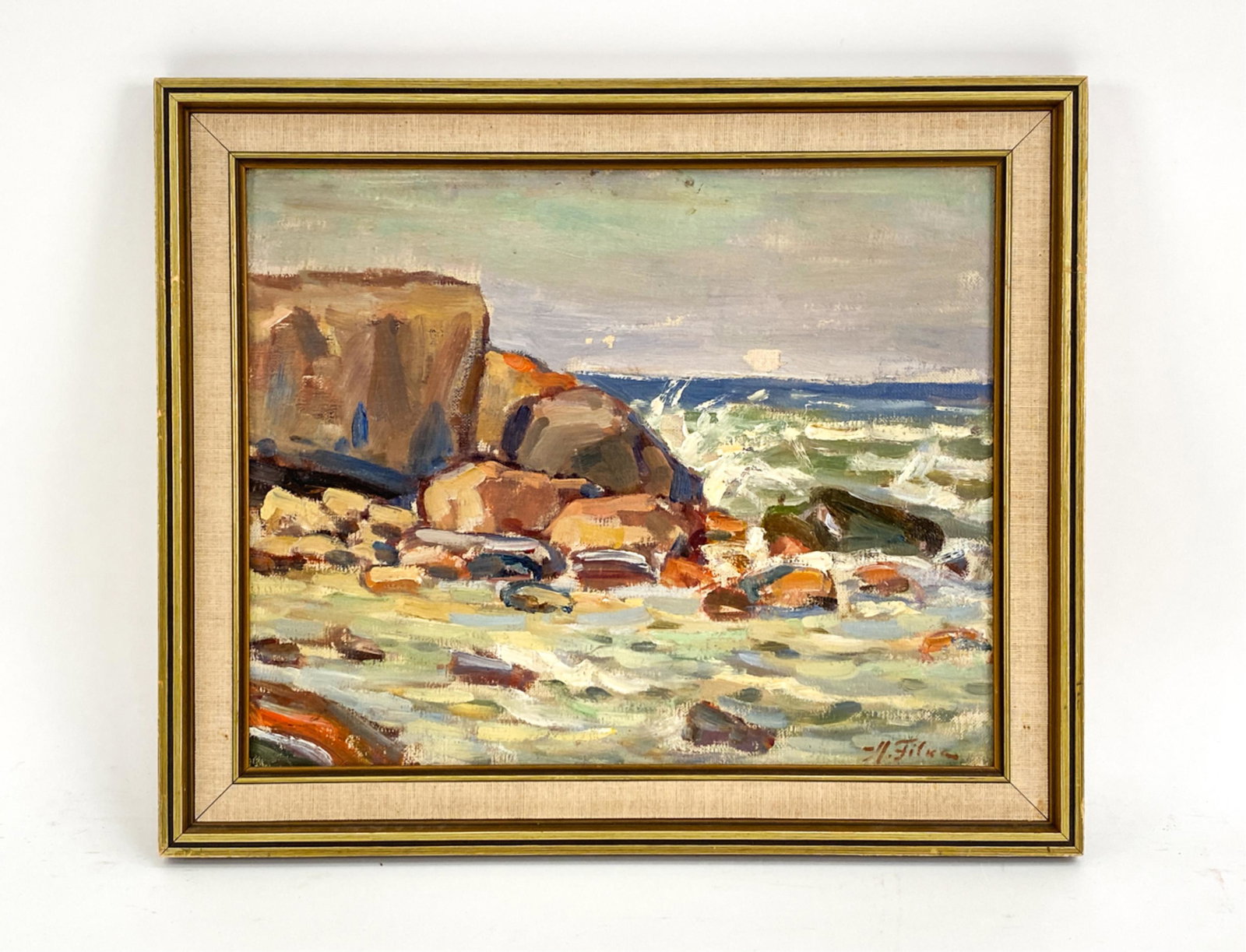 ALBERTS FILKA, LATVIAN (1891-1938) O/B (1 of 9)