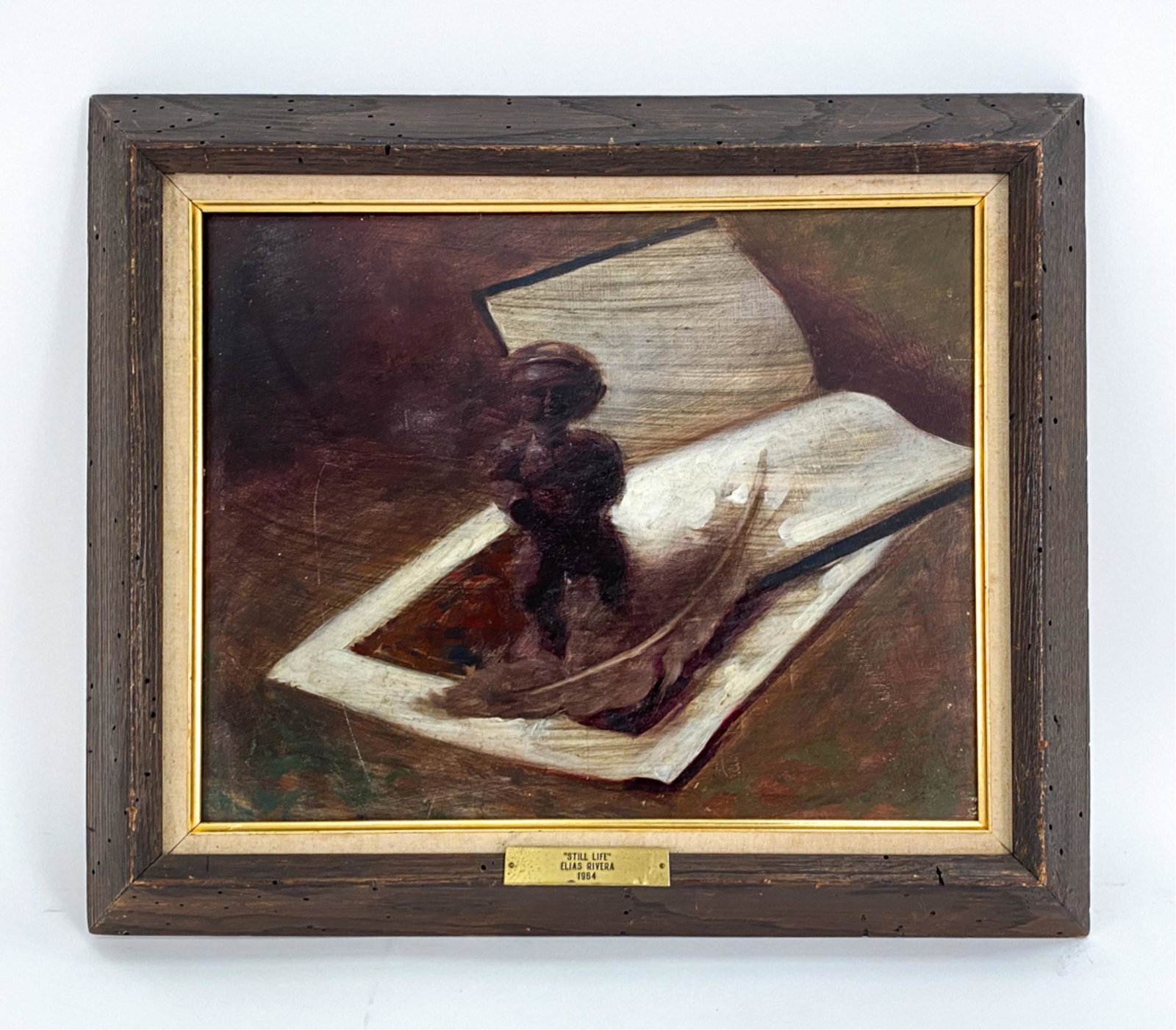 ELIAS RIVERA, MEXICAN (B. 1937) OIL ON MASONITE (1 of 9)