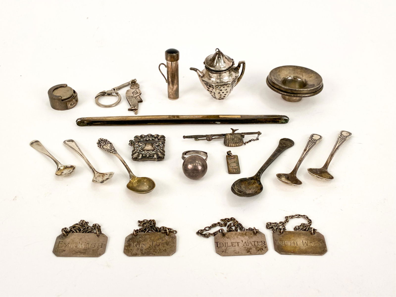 GROUPING OF STERLING SILVER NOVELTIES & SMALLS (1 of 17)