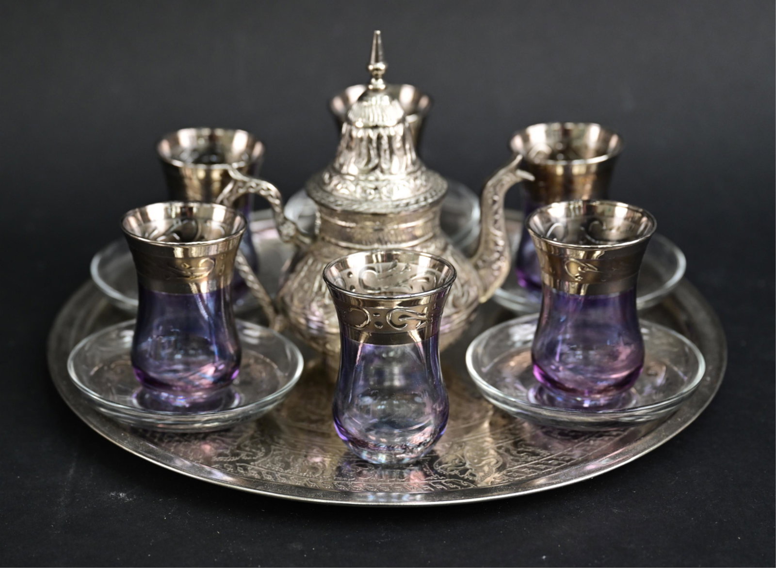 MIDDLE EASTERN TEA SET (1 of 14)