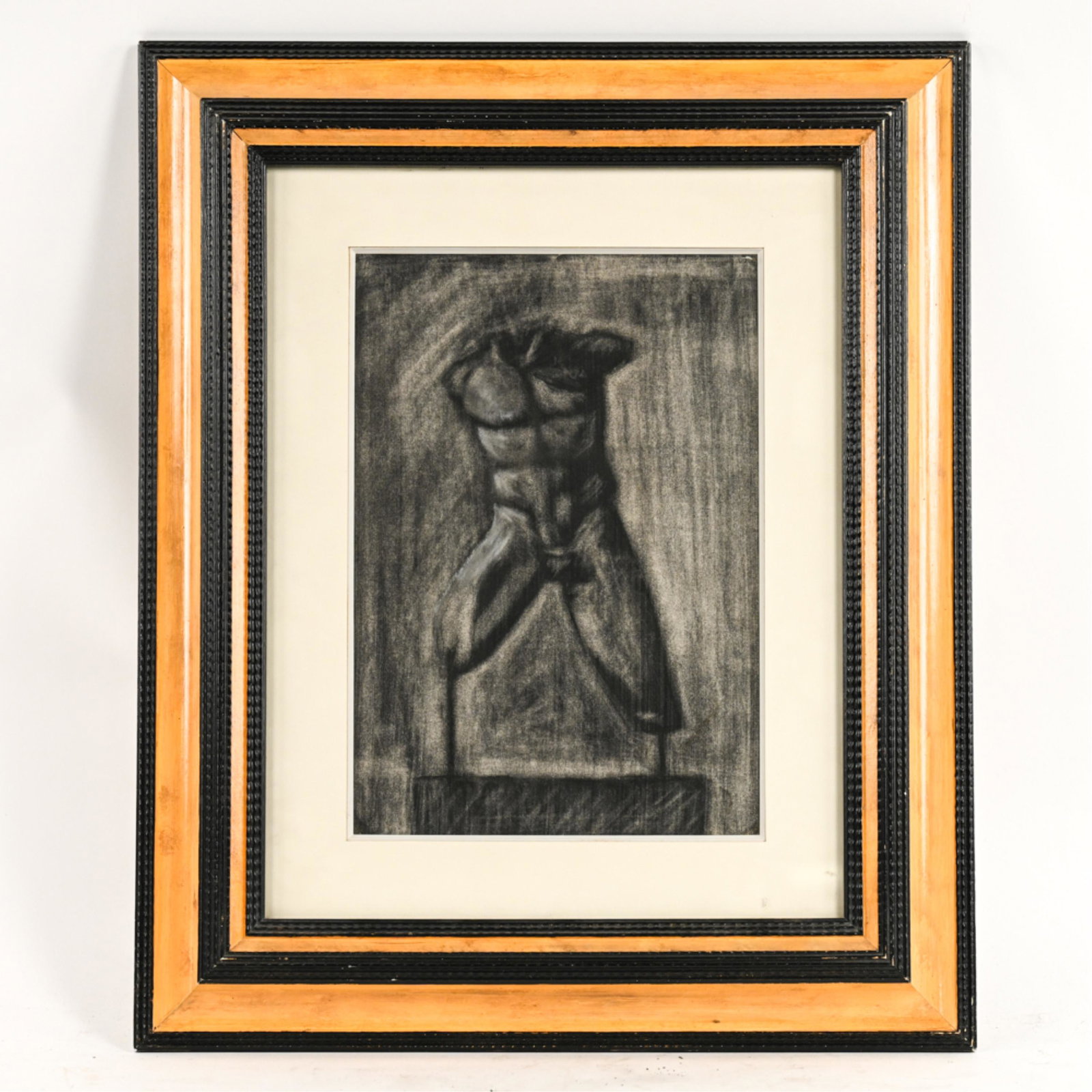 ORIGINAL CHARCOAL DRAWING, GREEK SCULPTURE STUDY (1 of 9)