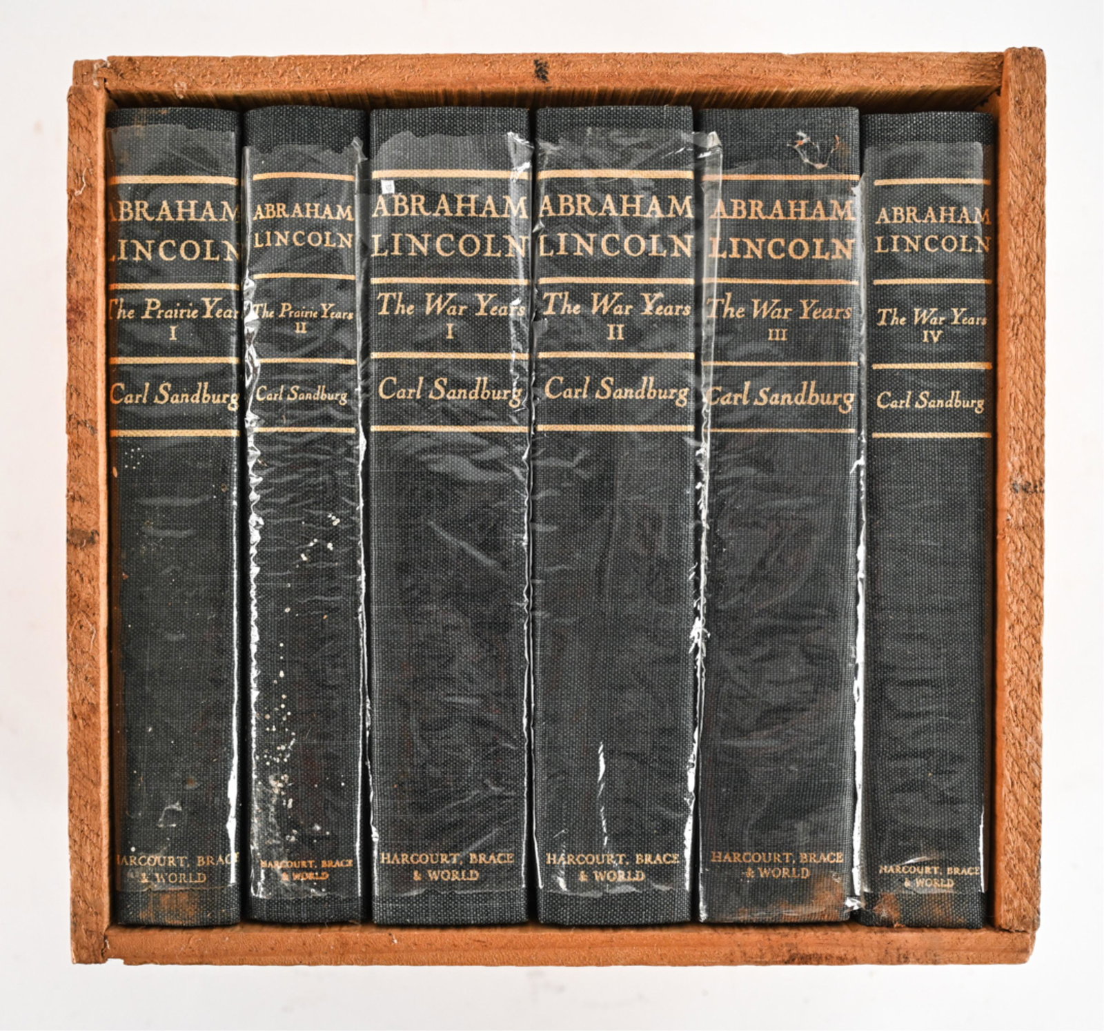 CARL SANDBURG ABRAHAM LINCOLN BOXED SET, 1926 (1 of 14)