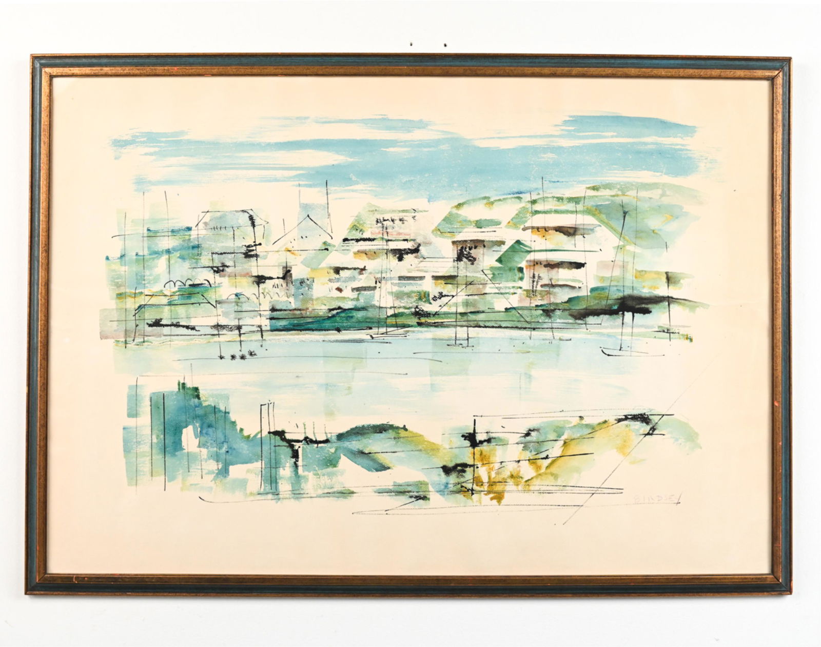 ALFRED BIRDSEY, BERMUDIAN (1912-1996) WATERCOLOR (1 of 11)