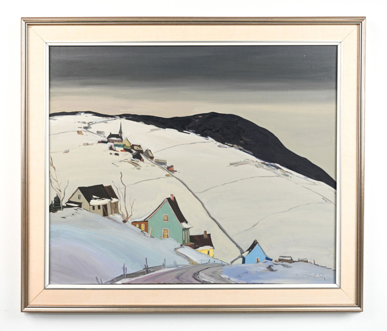 LOUIS TREMBLAY, CANADIAN (B. 1949) LANDSCAPE O/C (1 of 14)