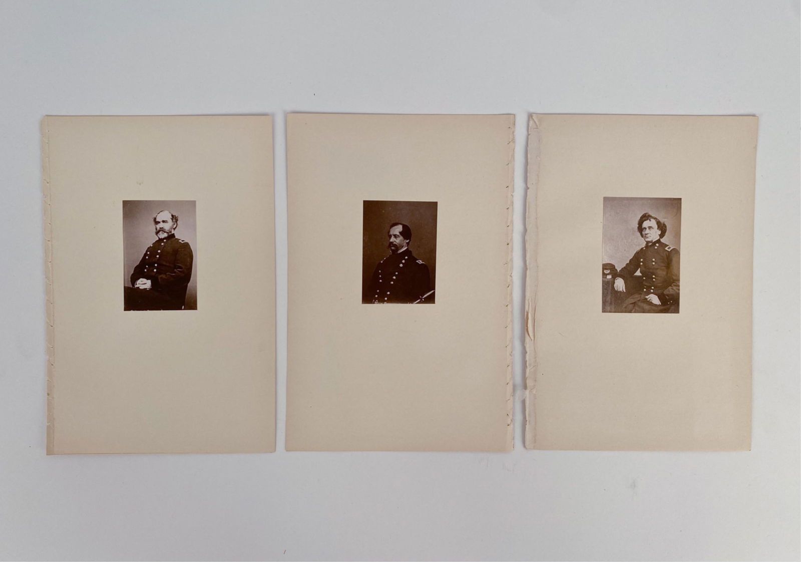 (3) PHOTOS OF UNION GENERALS (1 of 9)