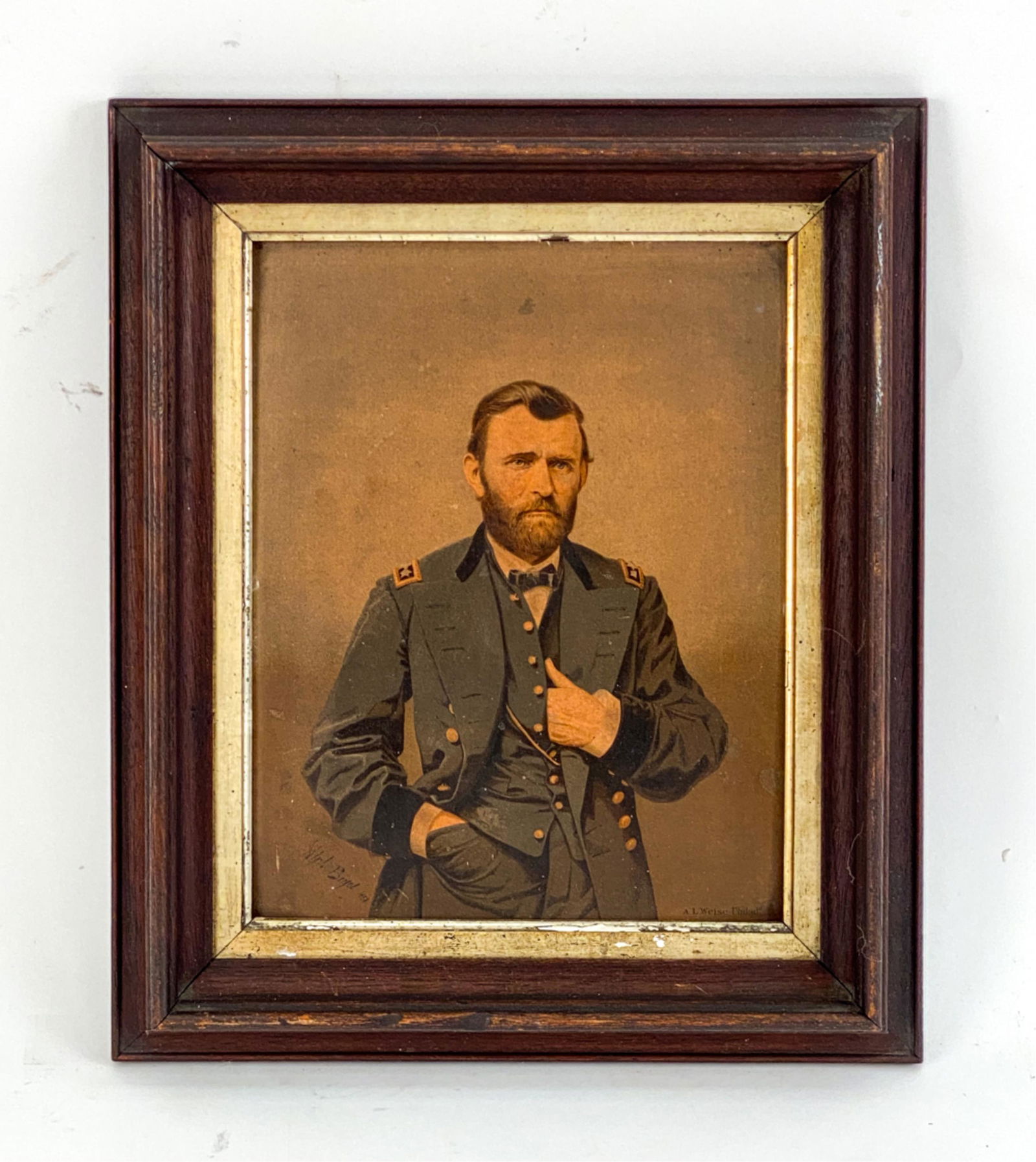 1868 CHROMOLITHOGRAPH GENERAL GRANT (1 of 9)
