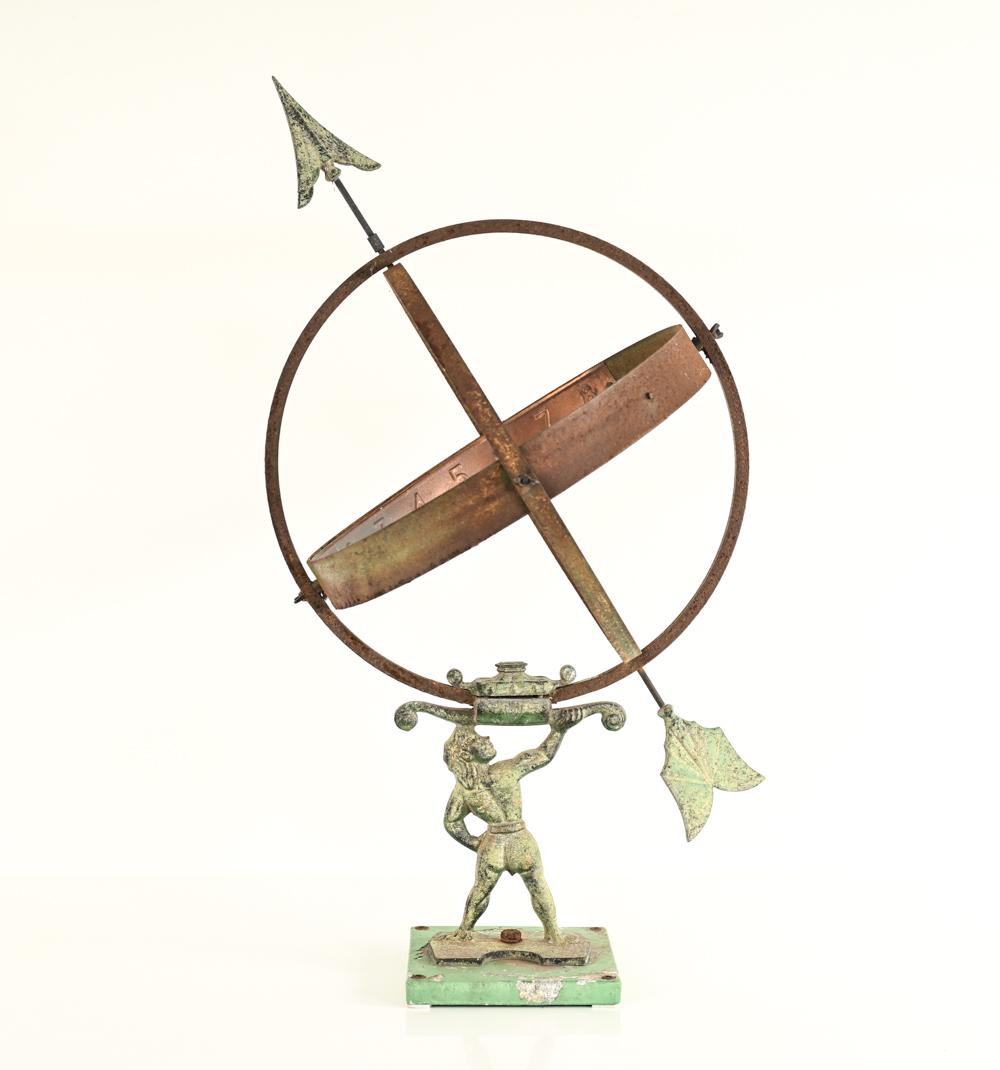 SWEDISH HERCULES GARDEN ARMILLARY SUNDIAL (1 of 12)