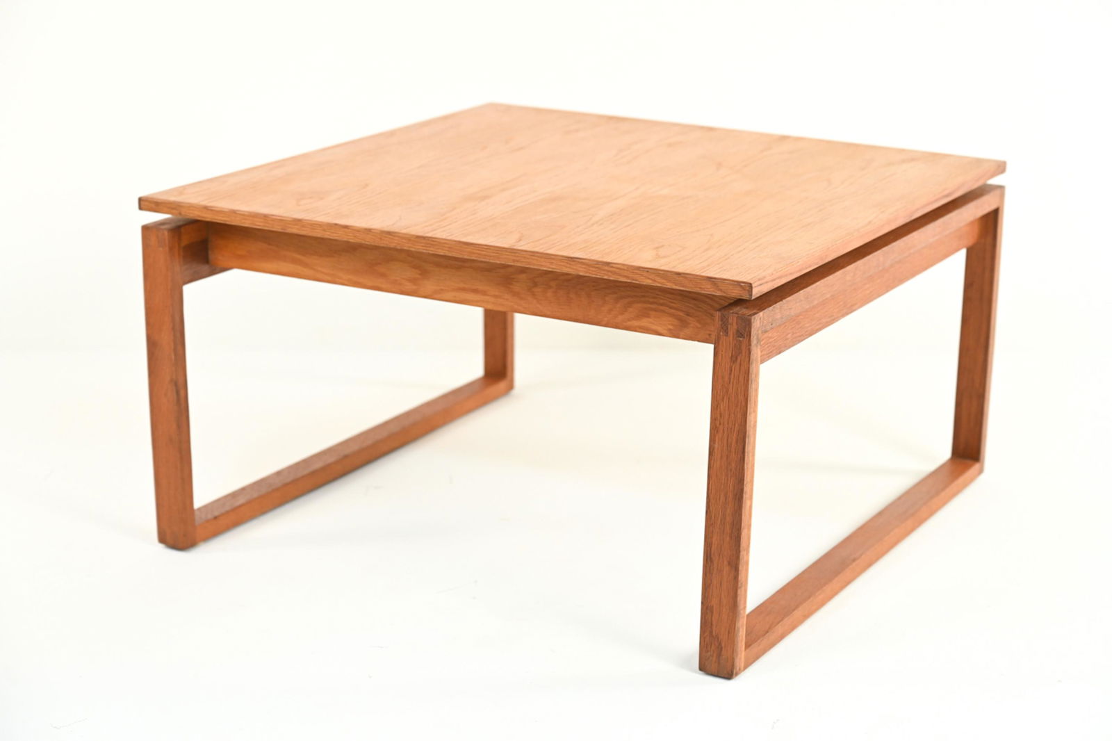 1970'S JENS RISOM DESIGN OAK 4074 COFFEE TABLE (1 of 18)