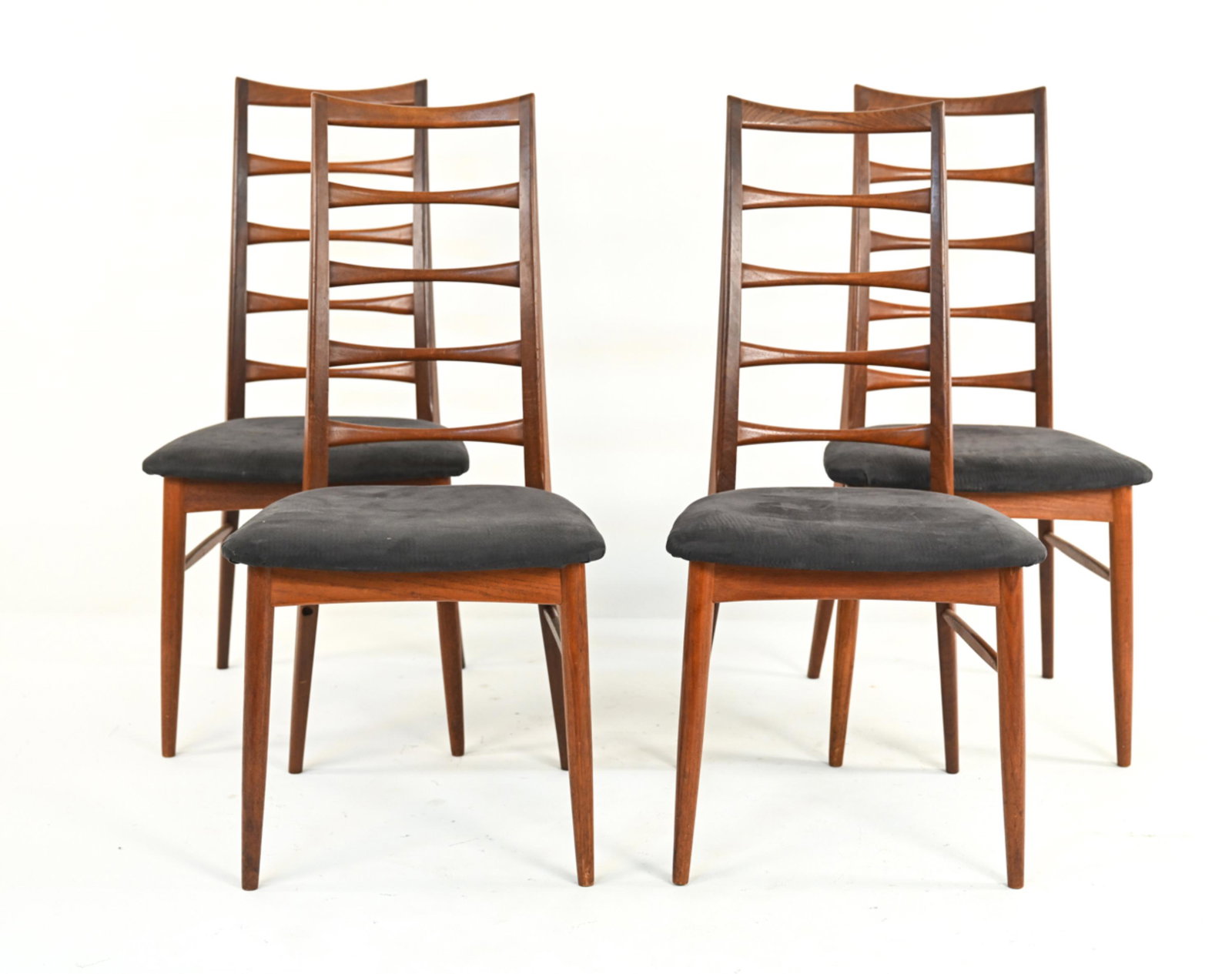(4) KOEFOED TEAK MODEL LIS CHAIRS (1 of 10)