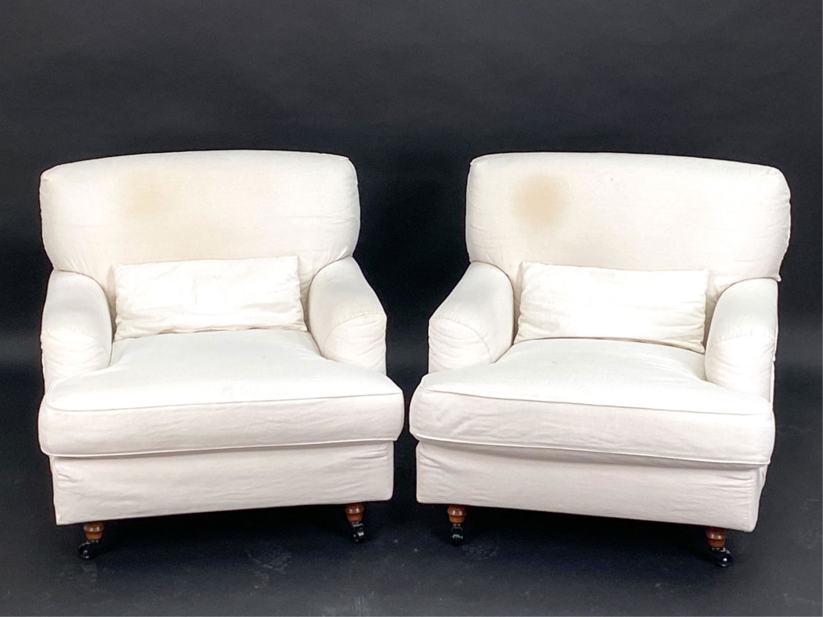 PAIR OF VICO MAGISTRETTI "RAFFLES" LOUNGE CHAIRS (1 of 12)
