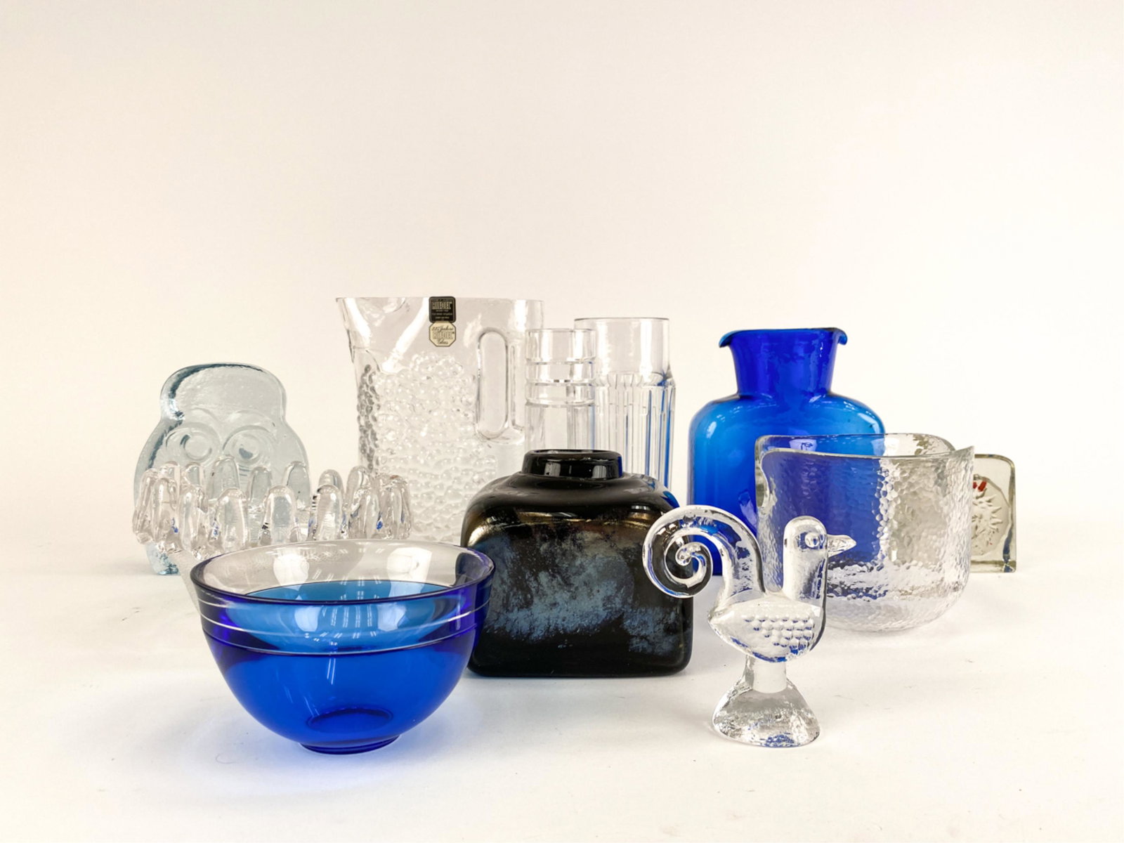 GROUPING OF MID-CENTURY ART GLASS INCL. ORREFORS (1 of 15)