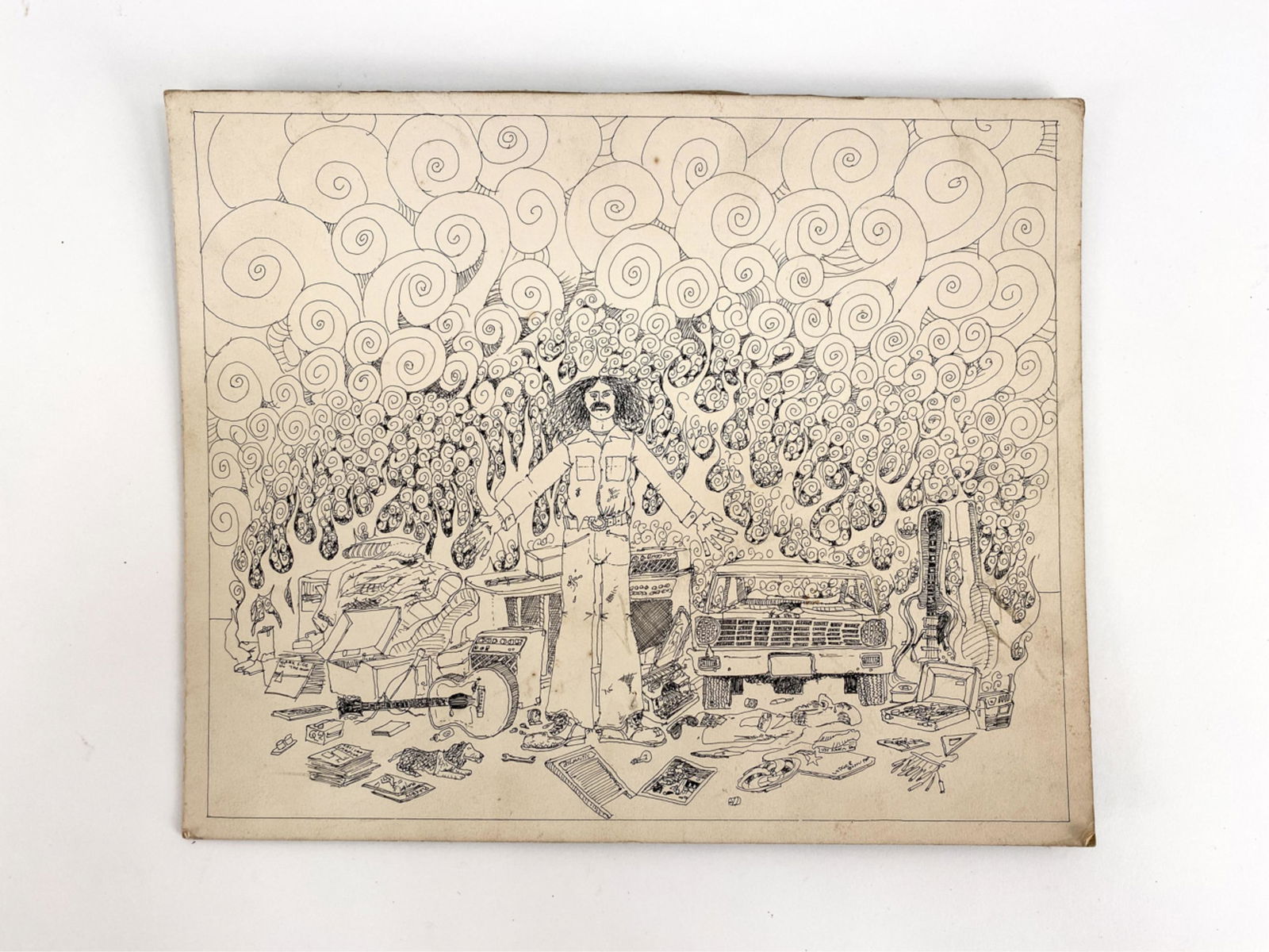 1960'S ROCK ART DRAWING (1 of 8)