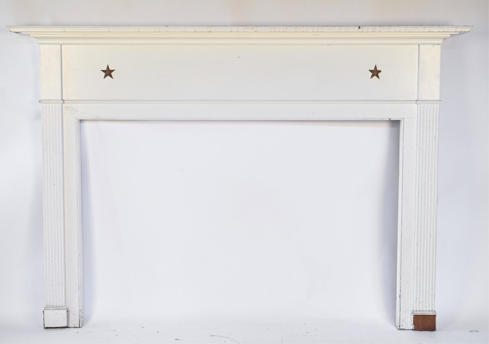 ARCHITECTURAL SALVAGE FIREPLACE MANTEL (1 of 9)