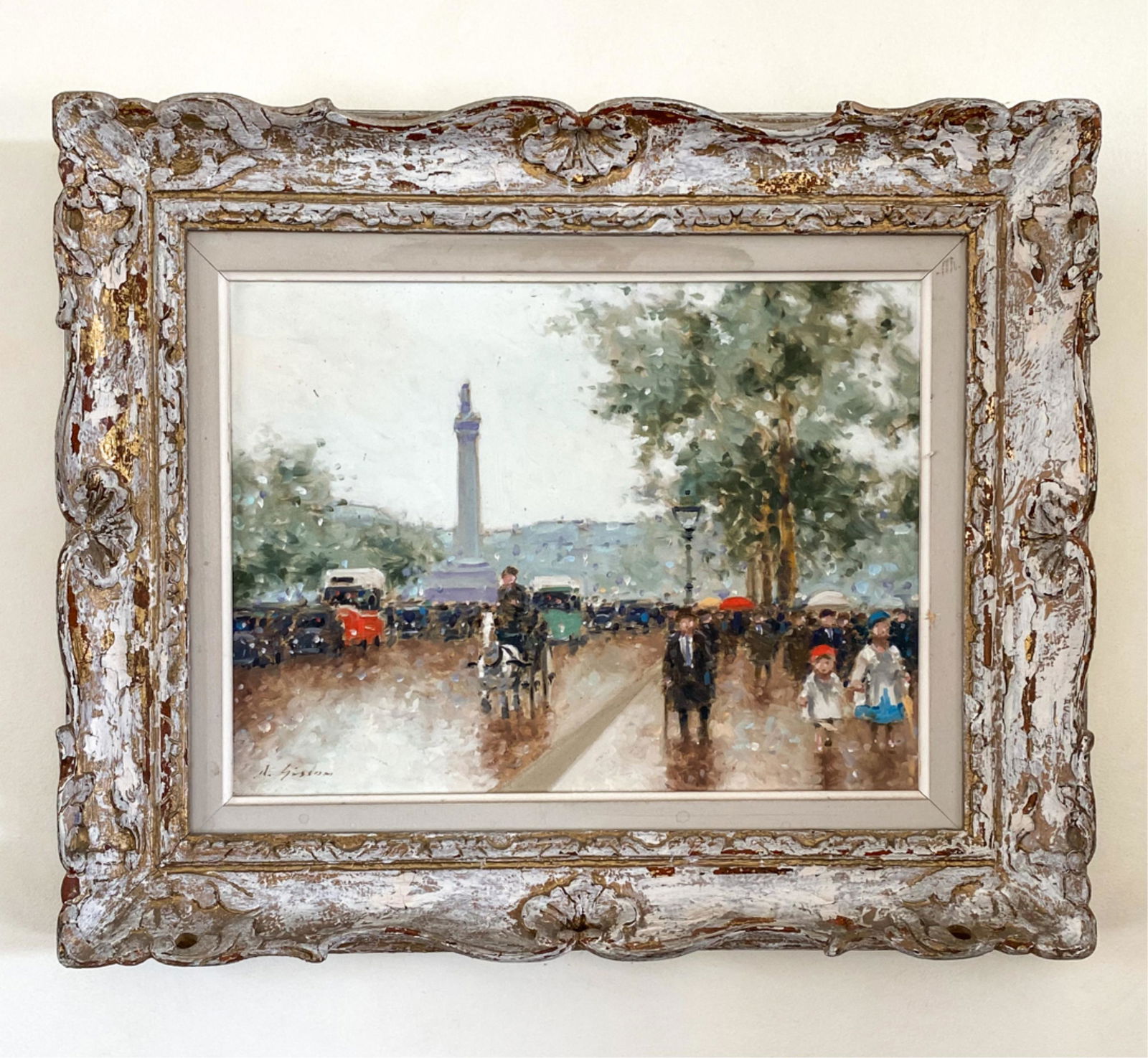 ANDRE GISSON (1921-2003) IMPRESSIONIST O/C (1 of 15)