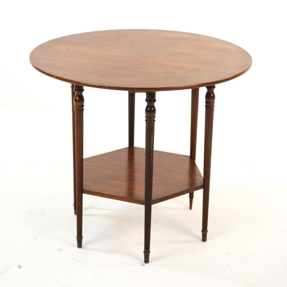 FEDERAL STYLE OCCASIONAL PARLOR TABLE (1 of 11)