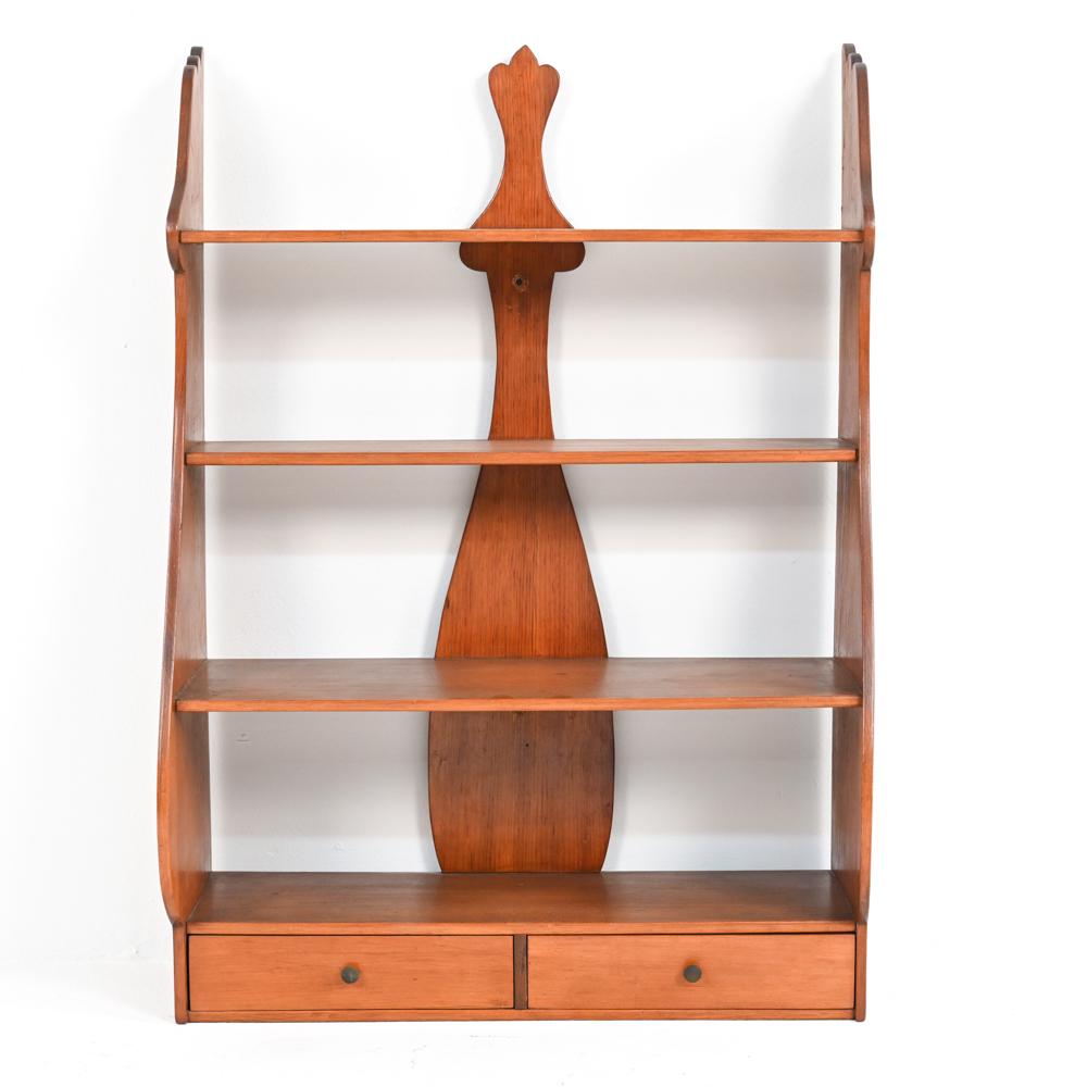 VINTAGE FARMHOUSE WALL-MOUNTED SHELF (1 of 9)