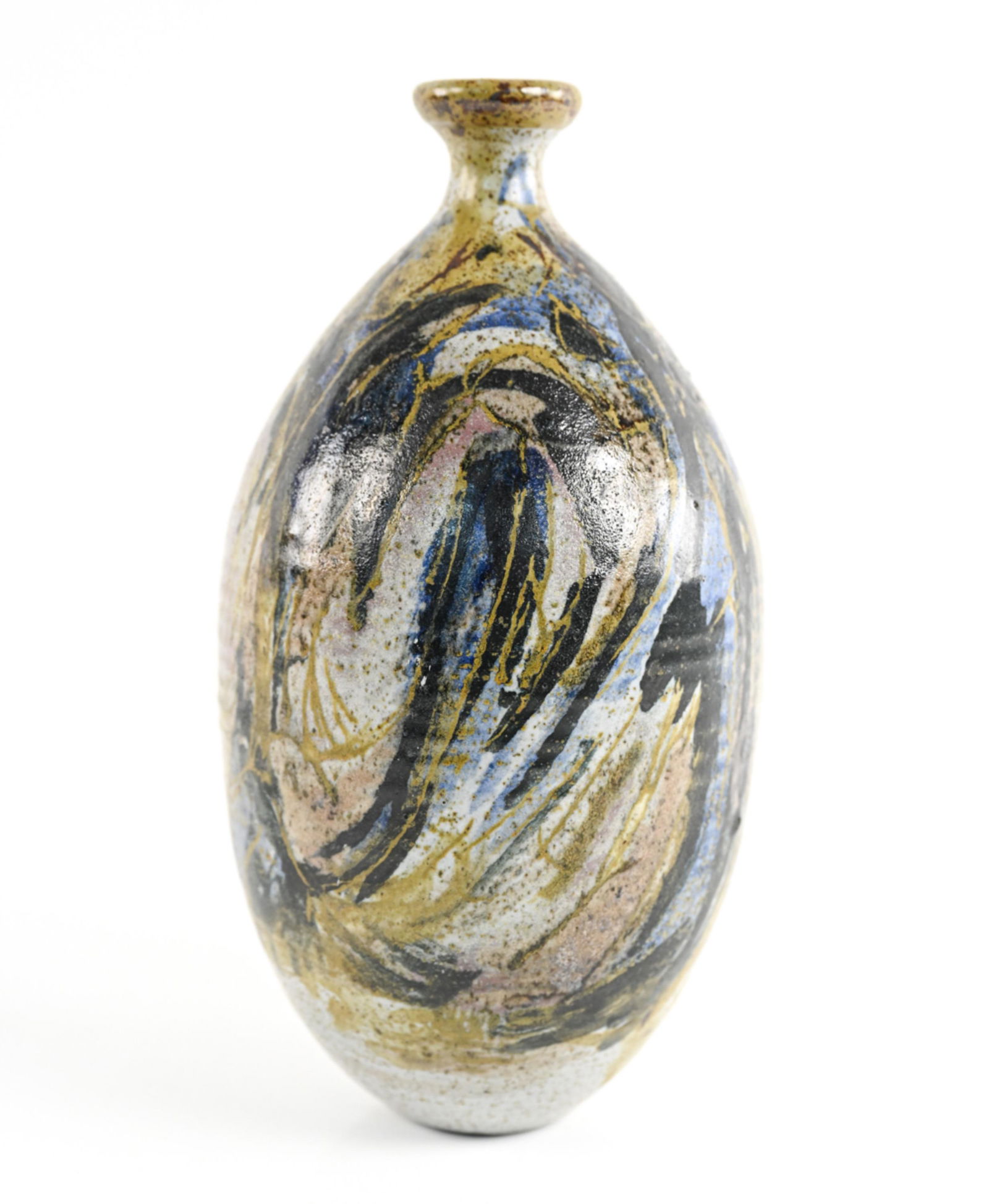 MID-CENTURY STUDIO CERAMIC VASE (1 of 14)