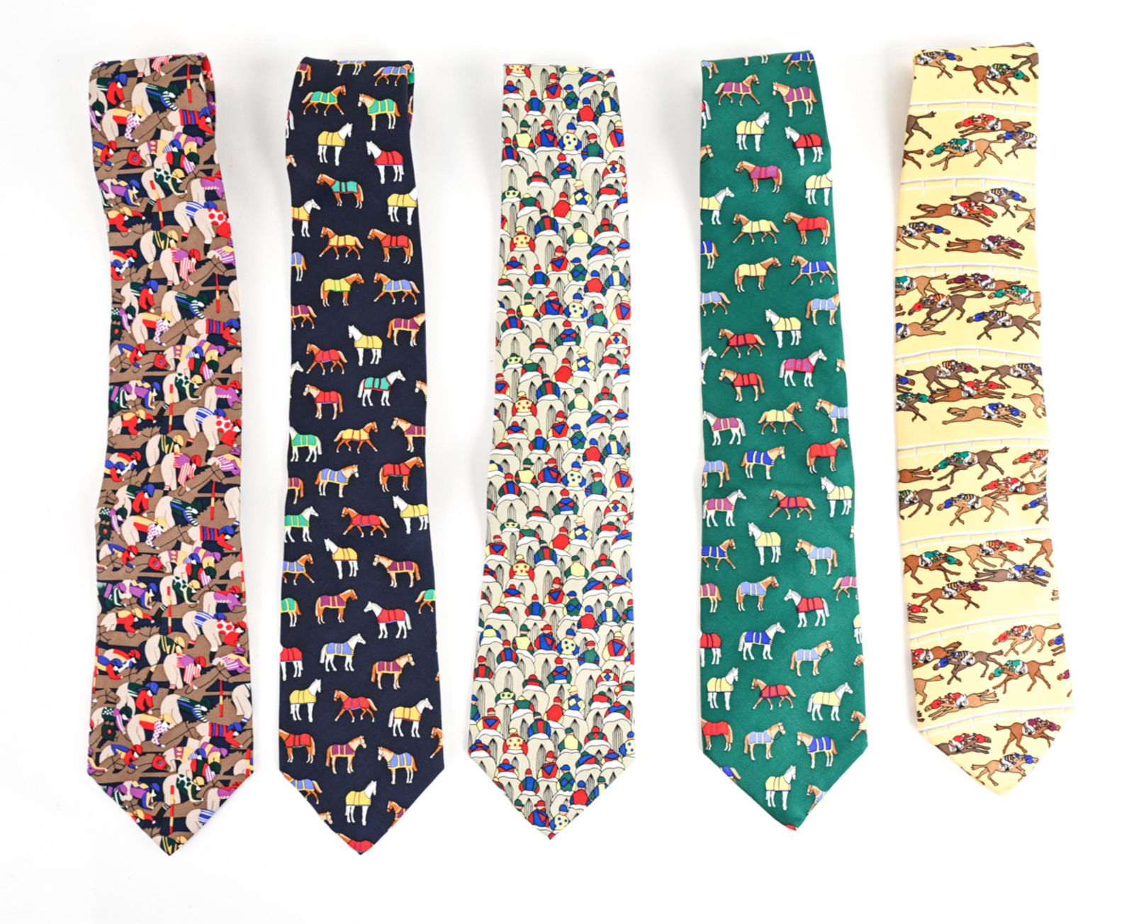 (5) ALYNN NECKWEAR EQUESTRIAN SILK TIES (1 of 14)