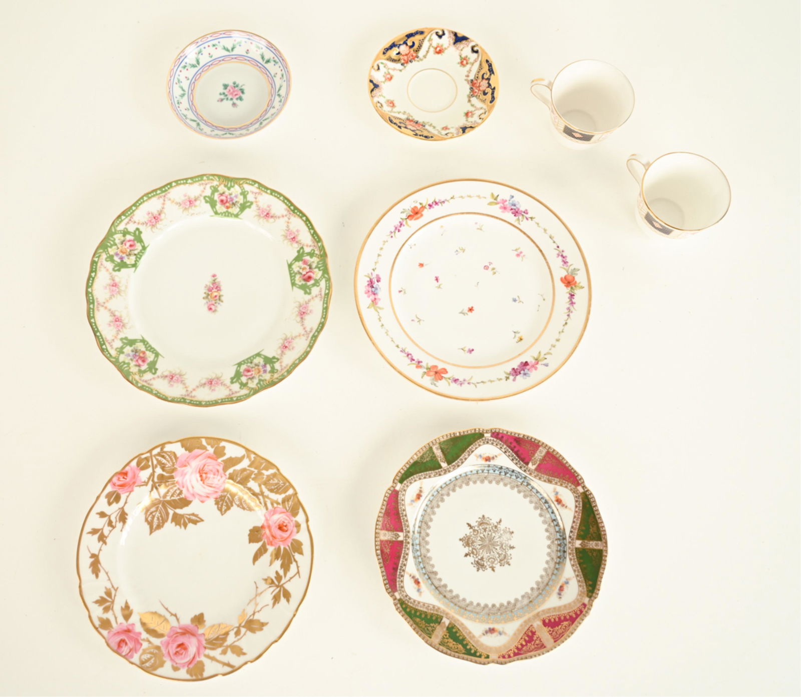 GROUPING OF PORCELAIN INCL. SEVRES, LIMOGES (1 of 11)
