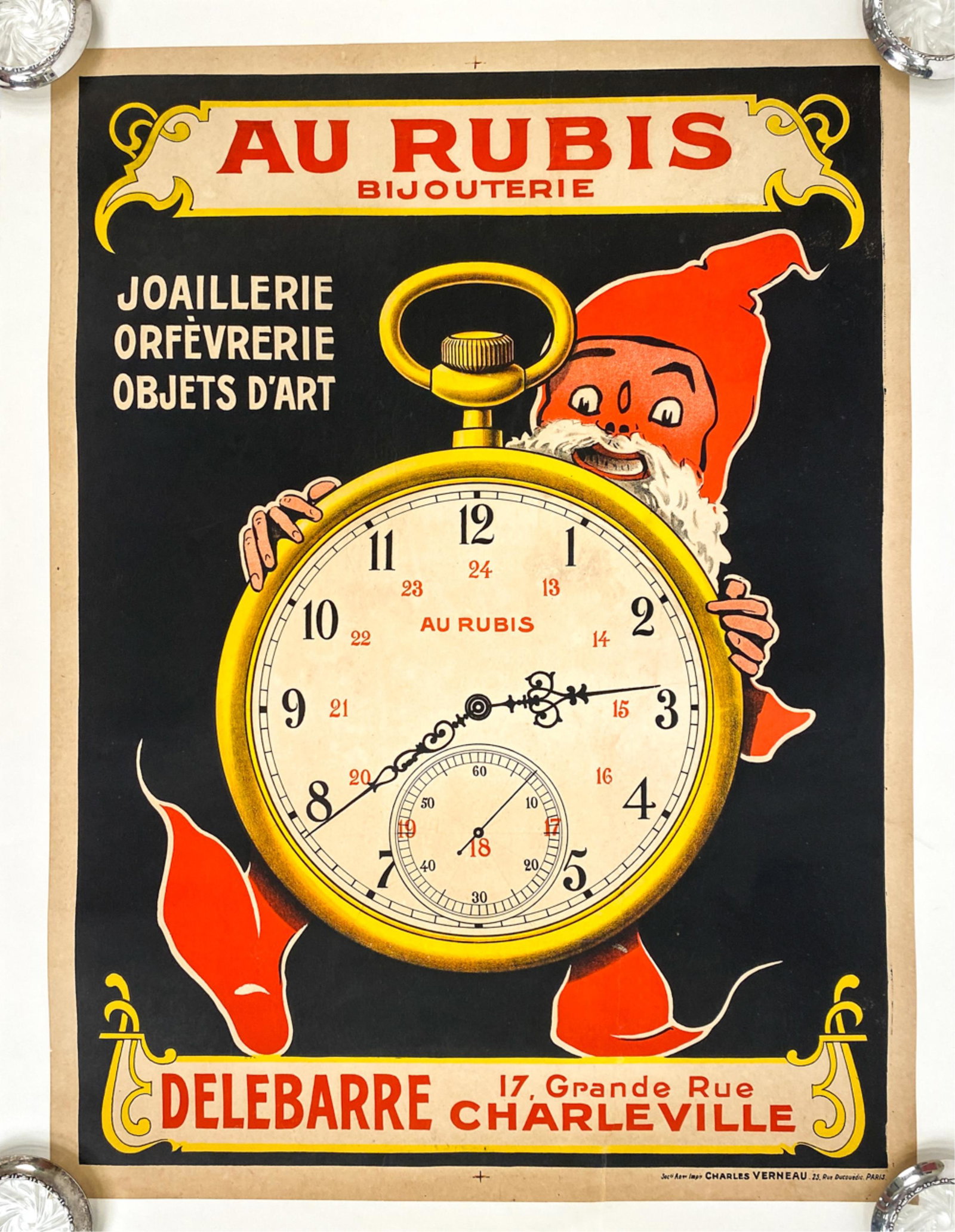 1920'S FRENCH JEWELER POSTER (1 of 6)