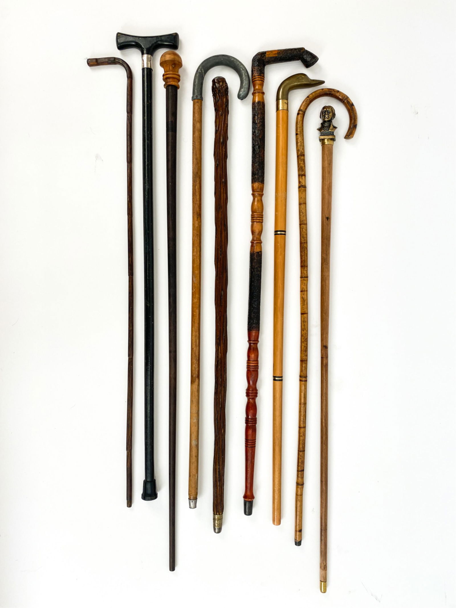 GROUPING OF ANTIQUE & VINTAGE CANES (1 of 16)
