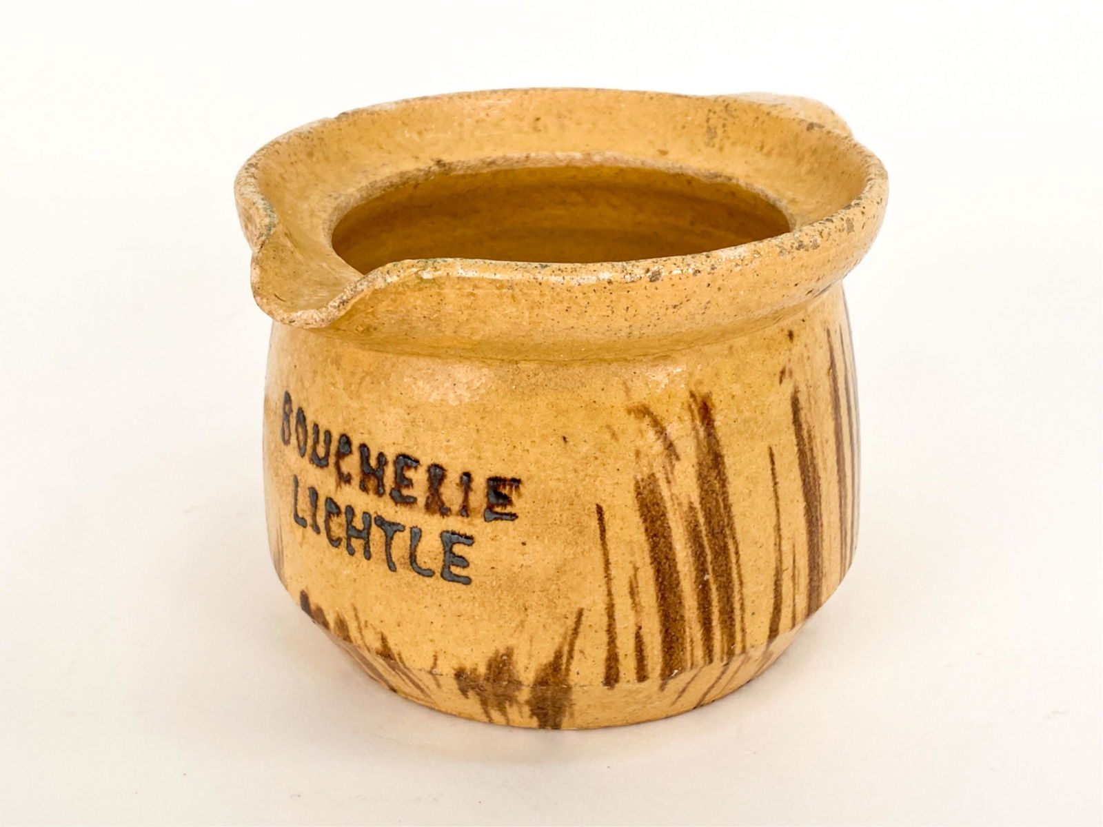 FRENCH 19TH C. ADVERTISING PITCHER (1 of 11)