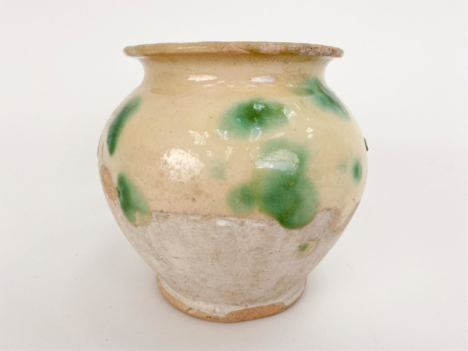 FRENCH ANTIQUE FAIENCE CONFIT POT (1 of 11)