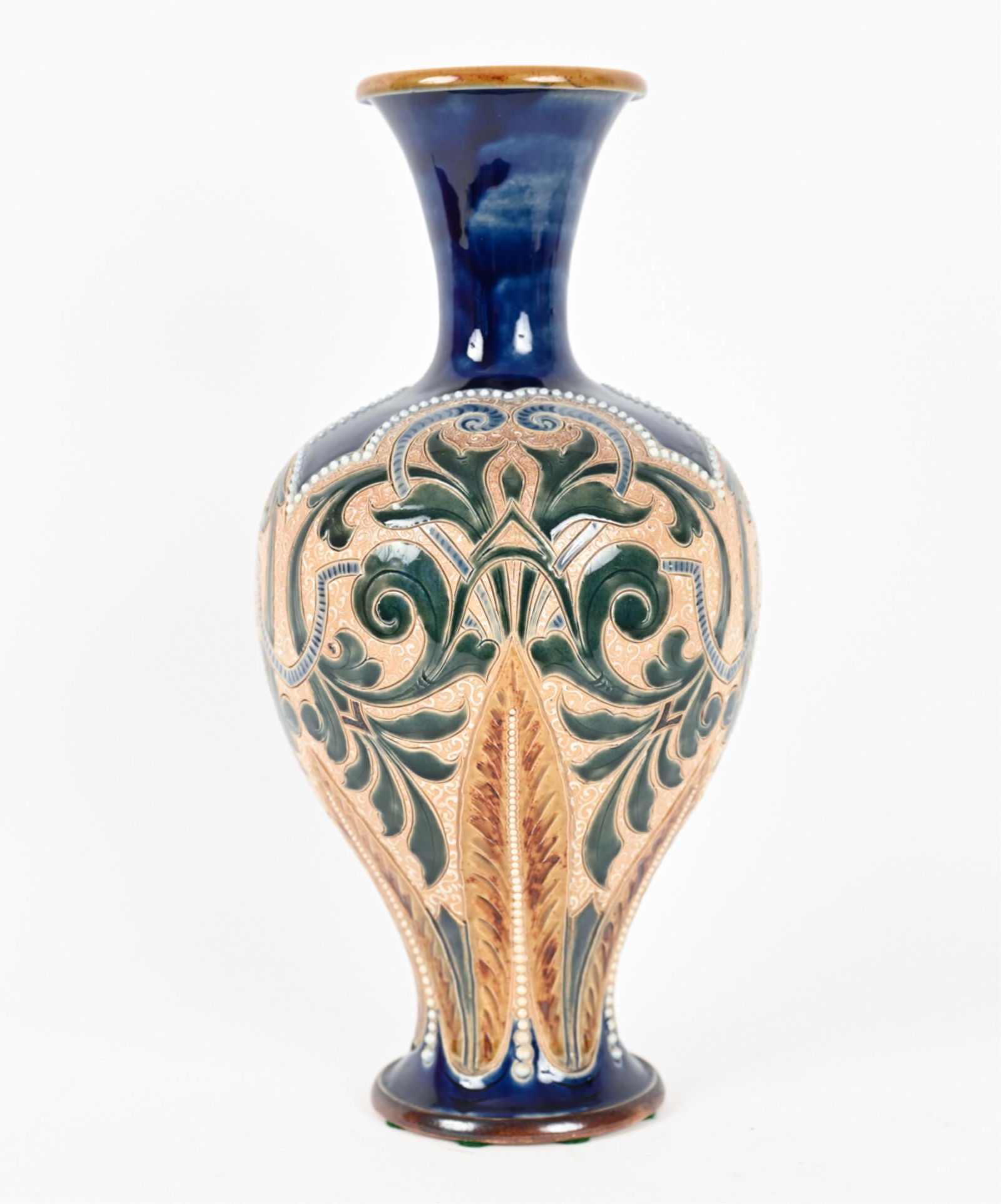 DOULTON LAMBETH ARTS & CRAFTS CERAMIC VASE (1 of 15)