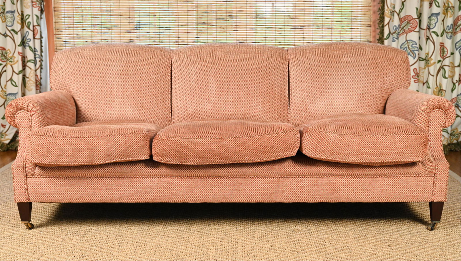 GEORGE SMITH ROLLED ARM SOFA (1 of 10)